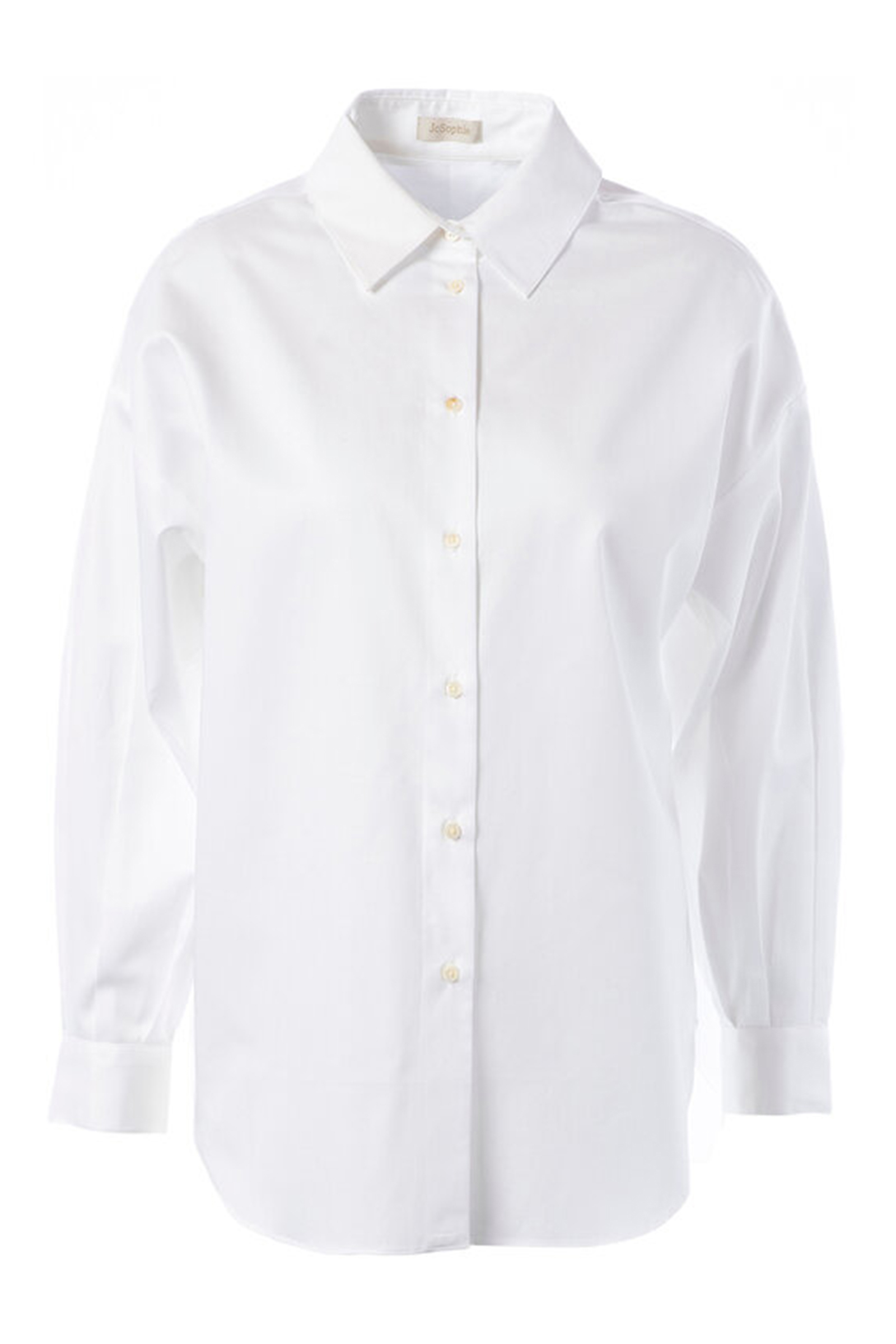 Dames blouse lange mouw wit