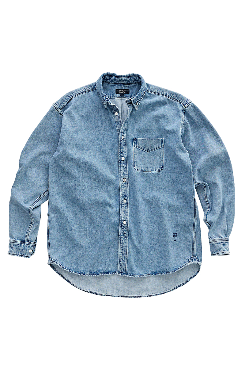Tenue De Nimes Ralph Glacier Shirt Blauw-1 1