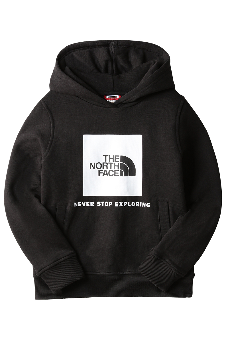 The North Face TEENS BOX P/0 HOODIE Zwart-1 1