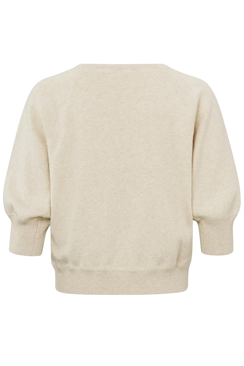 Yaya Sweater with raglan sleeves SUMMER SAND MELANGE 3