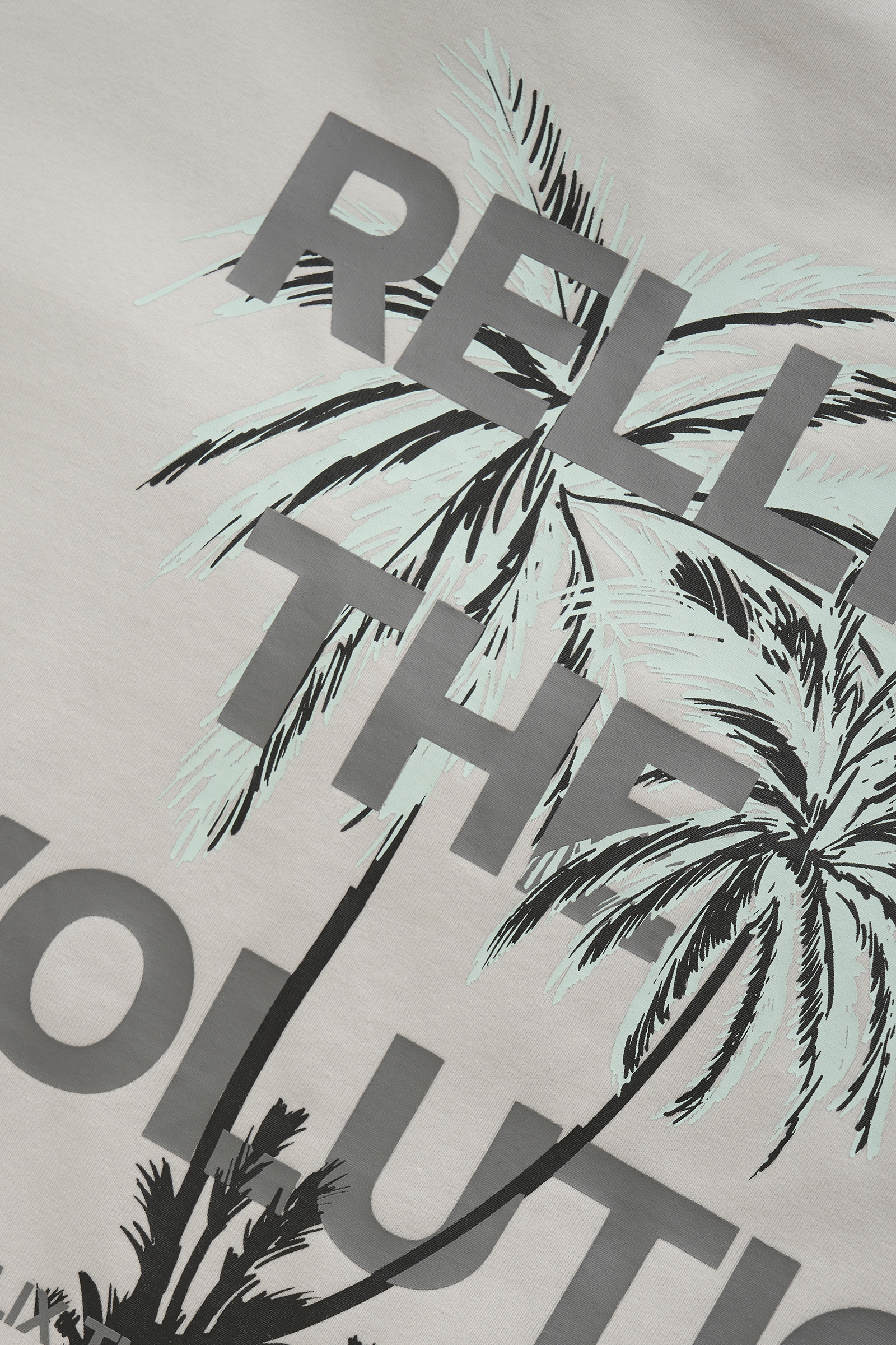 Rellix T-shirt rlx backprint Grijs-1 2