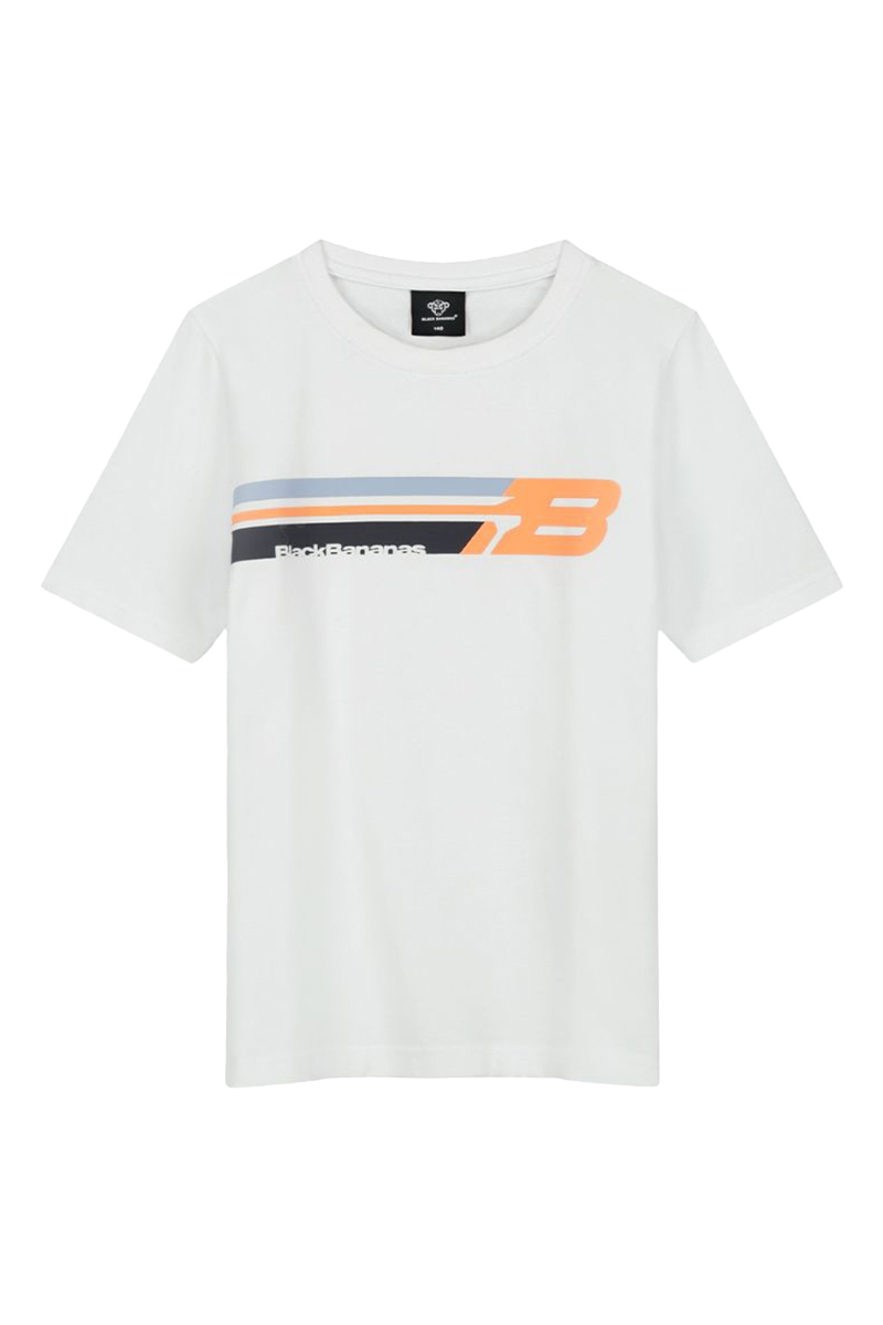 Black Bananas drifting tee Wit-1 1