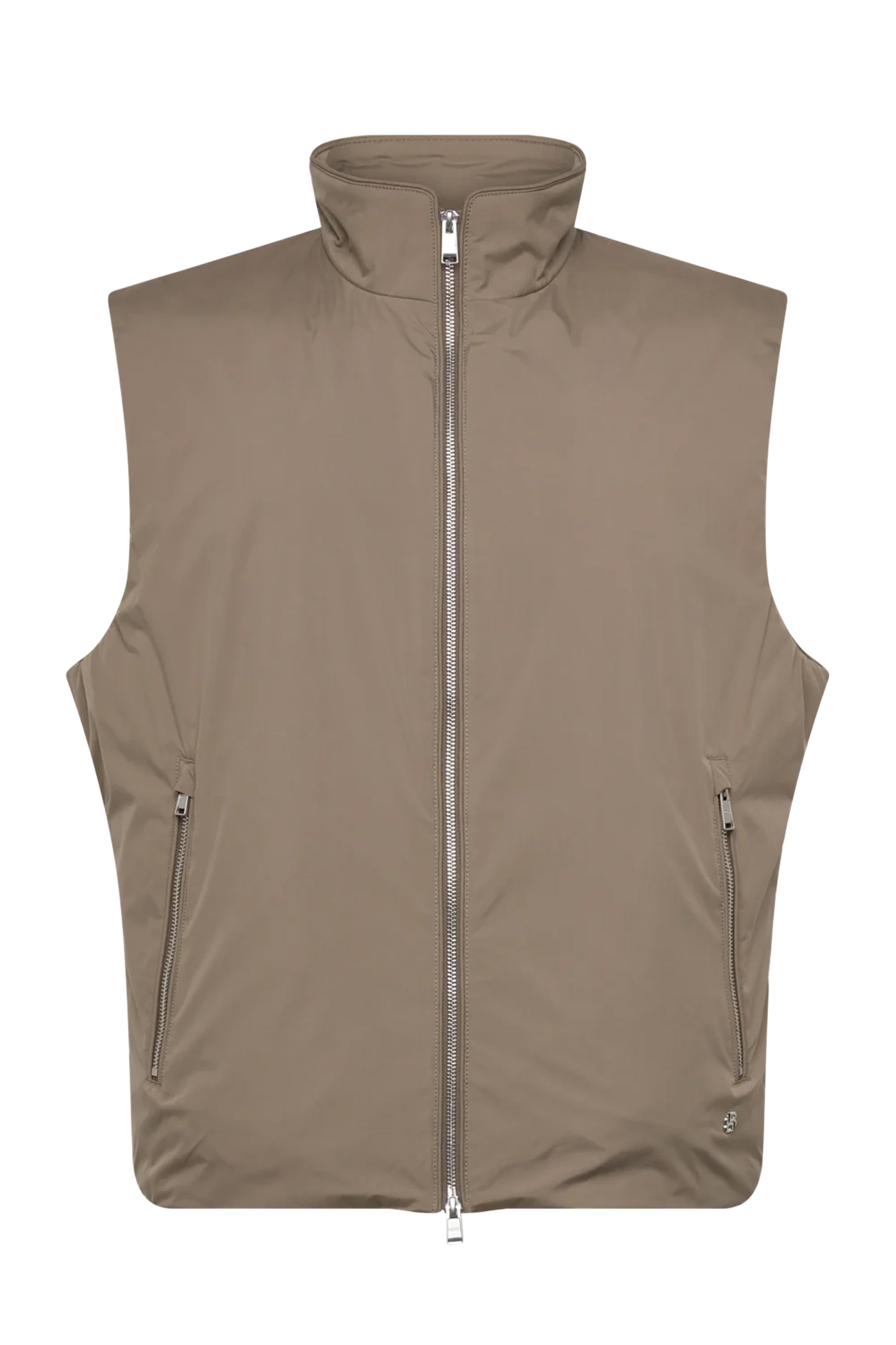 Heren bodywarmer bruin