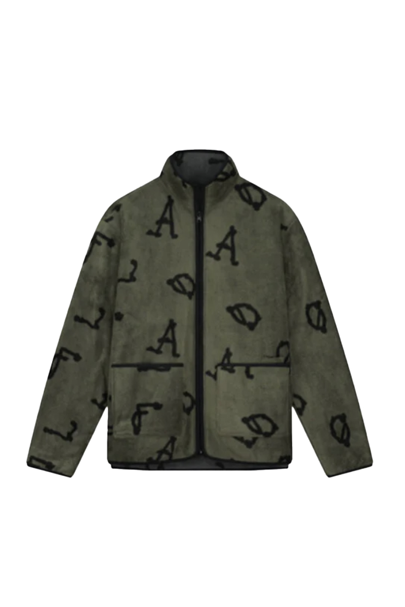 Olaf Hussein OLAF REVERSIBLE JACKET Groen-1 1