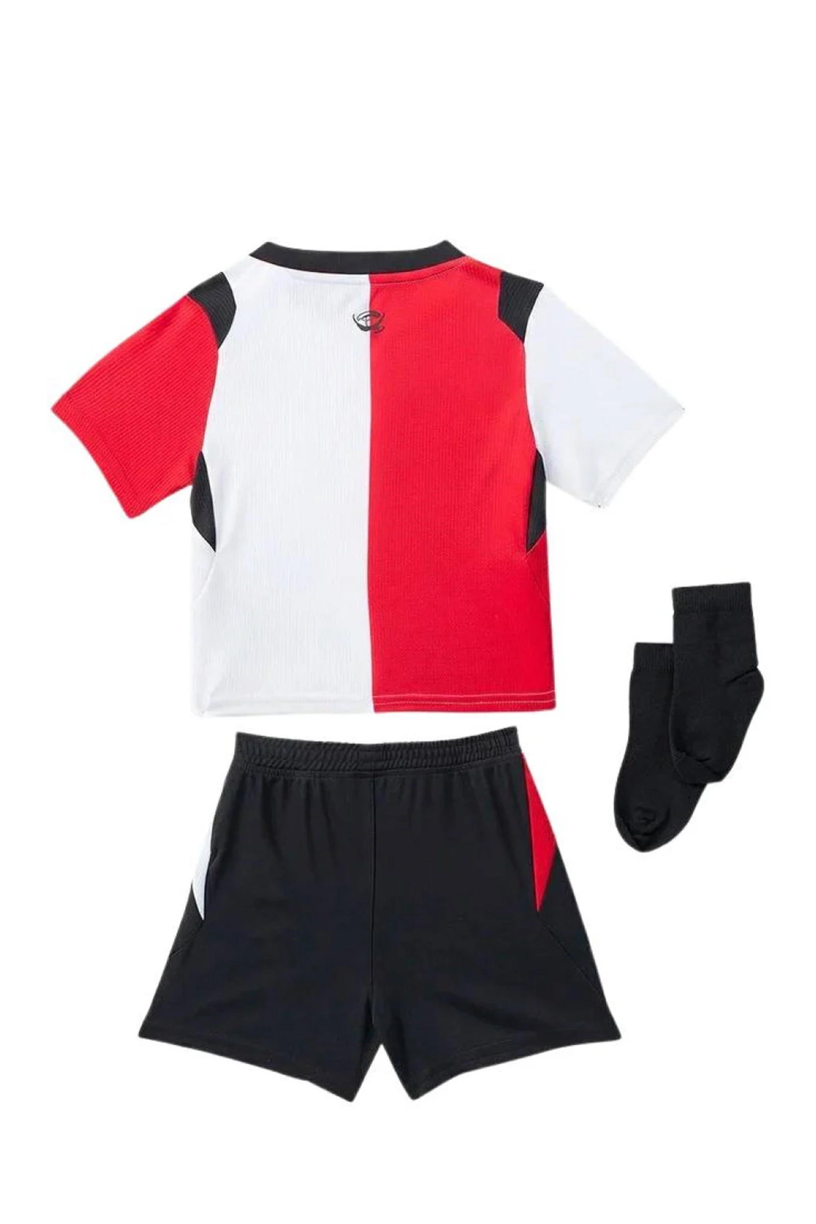 Voetbal jongens set wit
