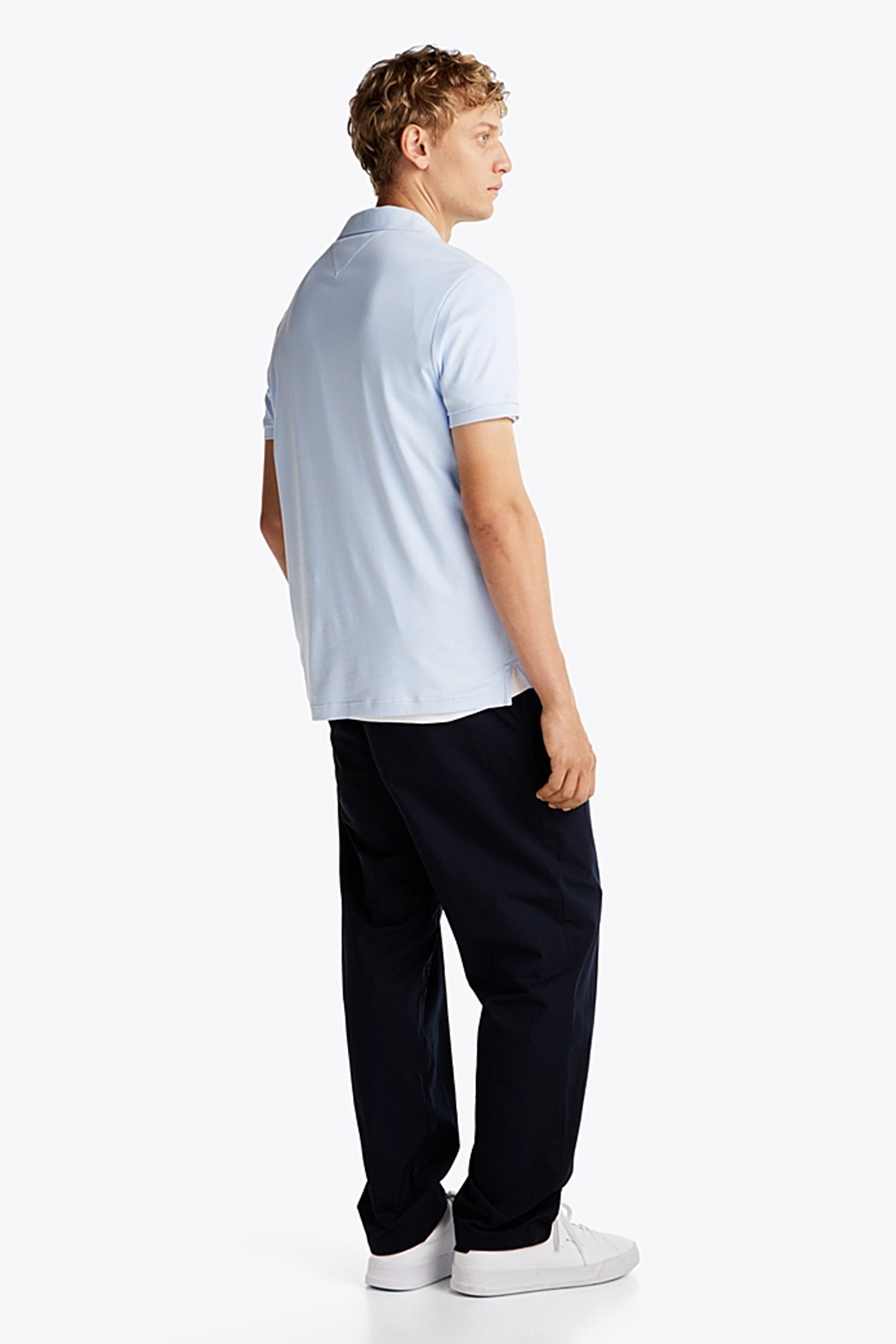 Tommy Hilfiger LIQUID COTTON REG SEASONAL POLO Blauw-1 3