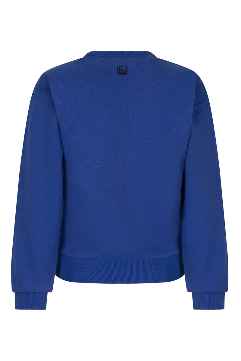 Meisjes sweater blauw