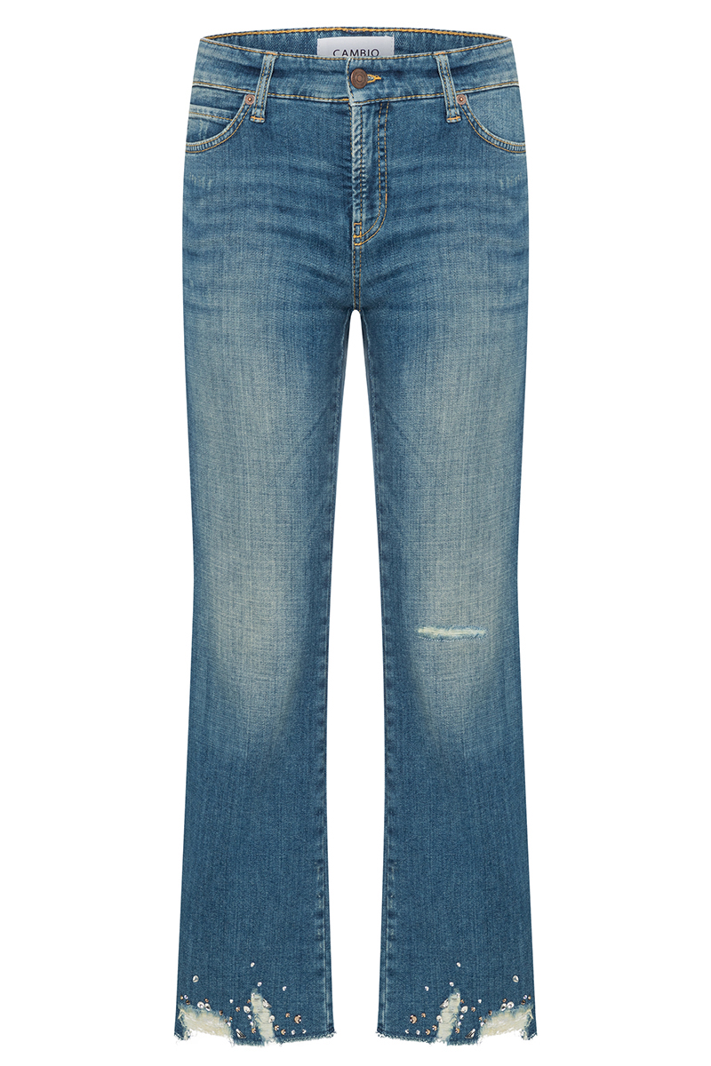 Dames jeans blauw