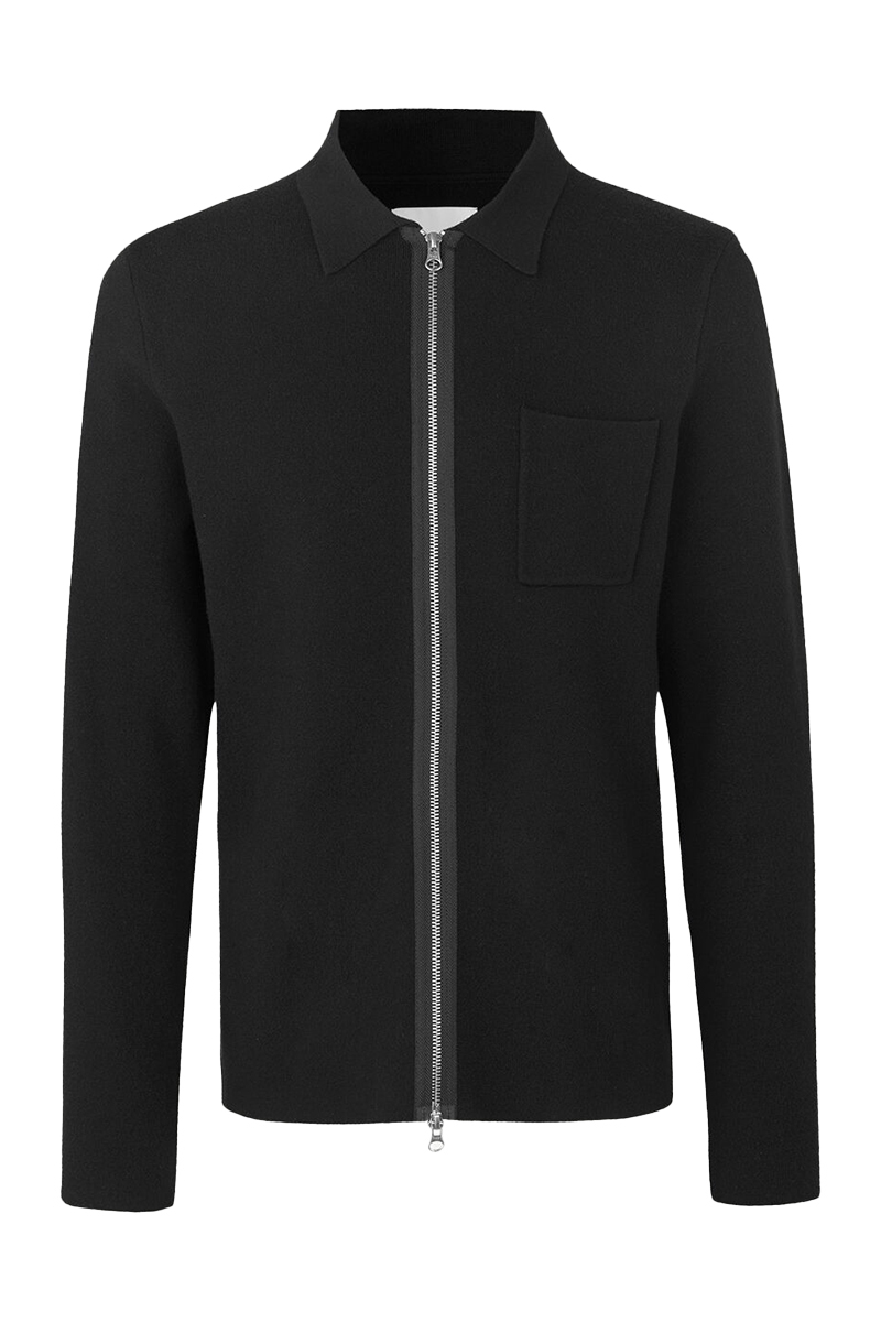 Heren vest zwart