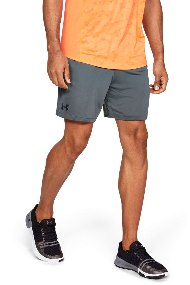 Fitness heren short blauw