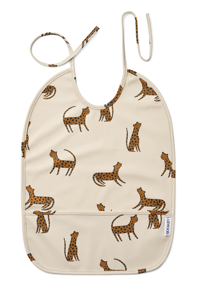 Liewood Lai bib bruin/beige 1