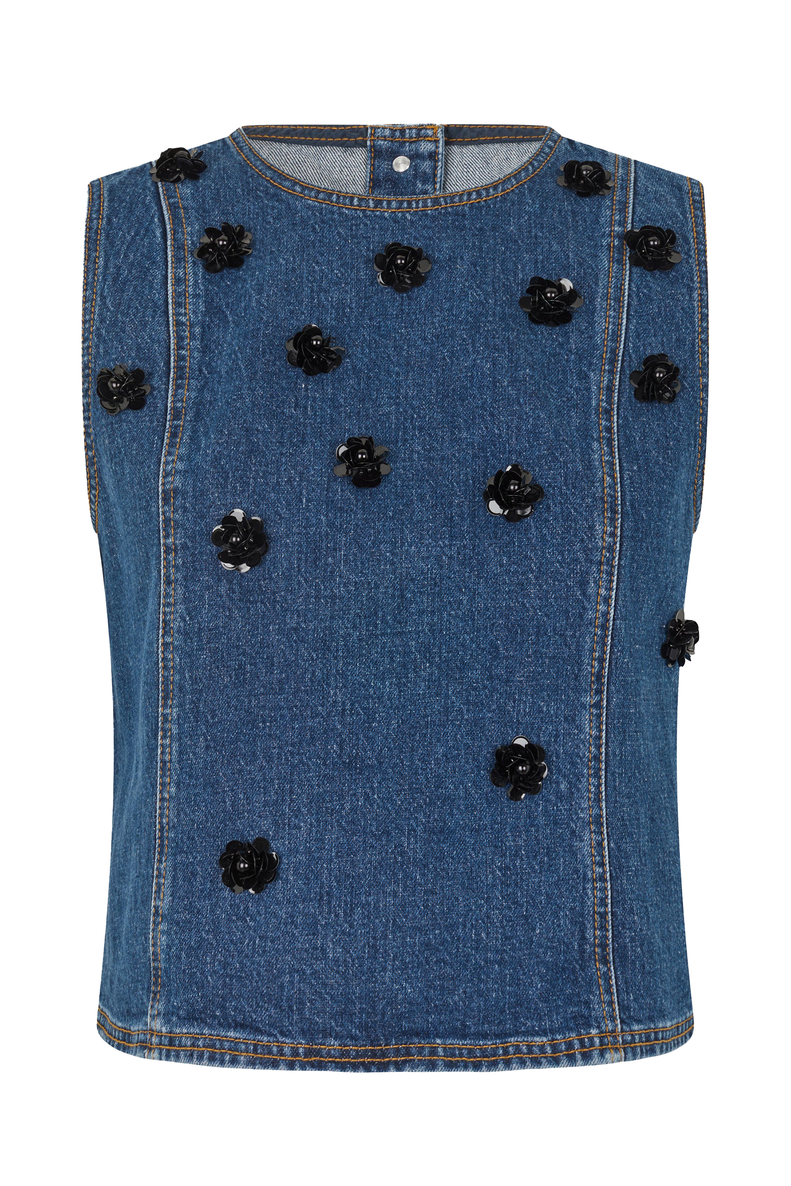 Dames top blauw