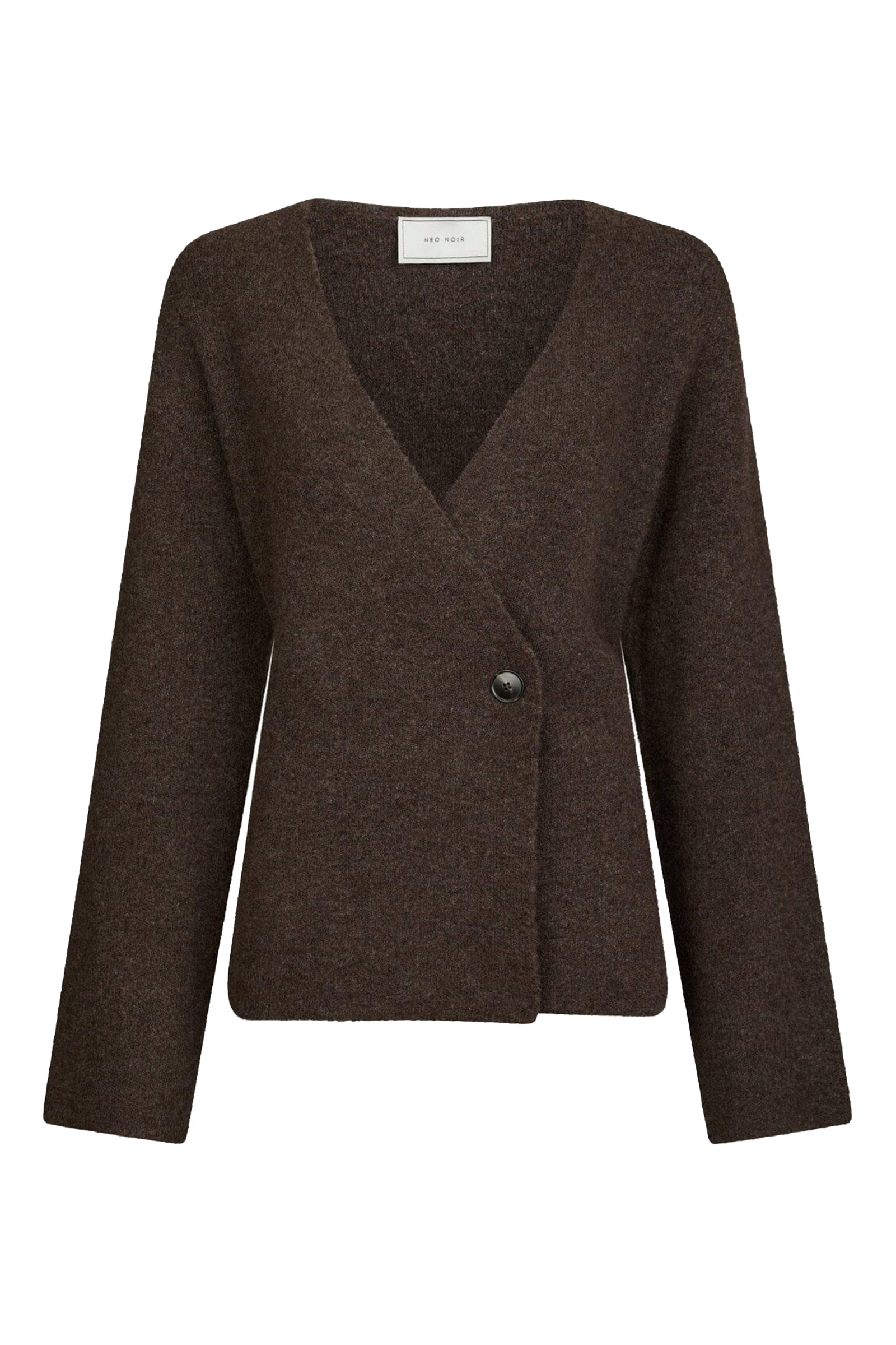 Dames vest bruin