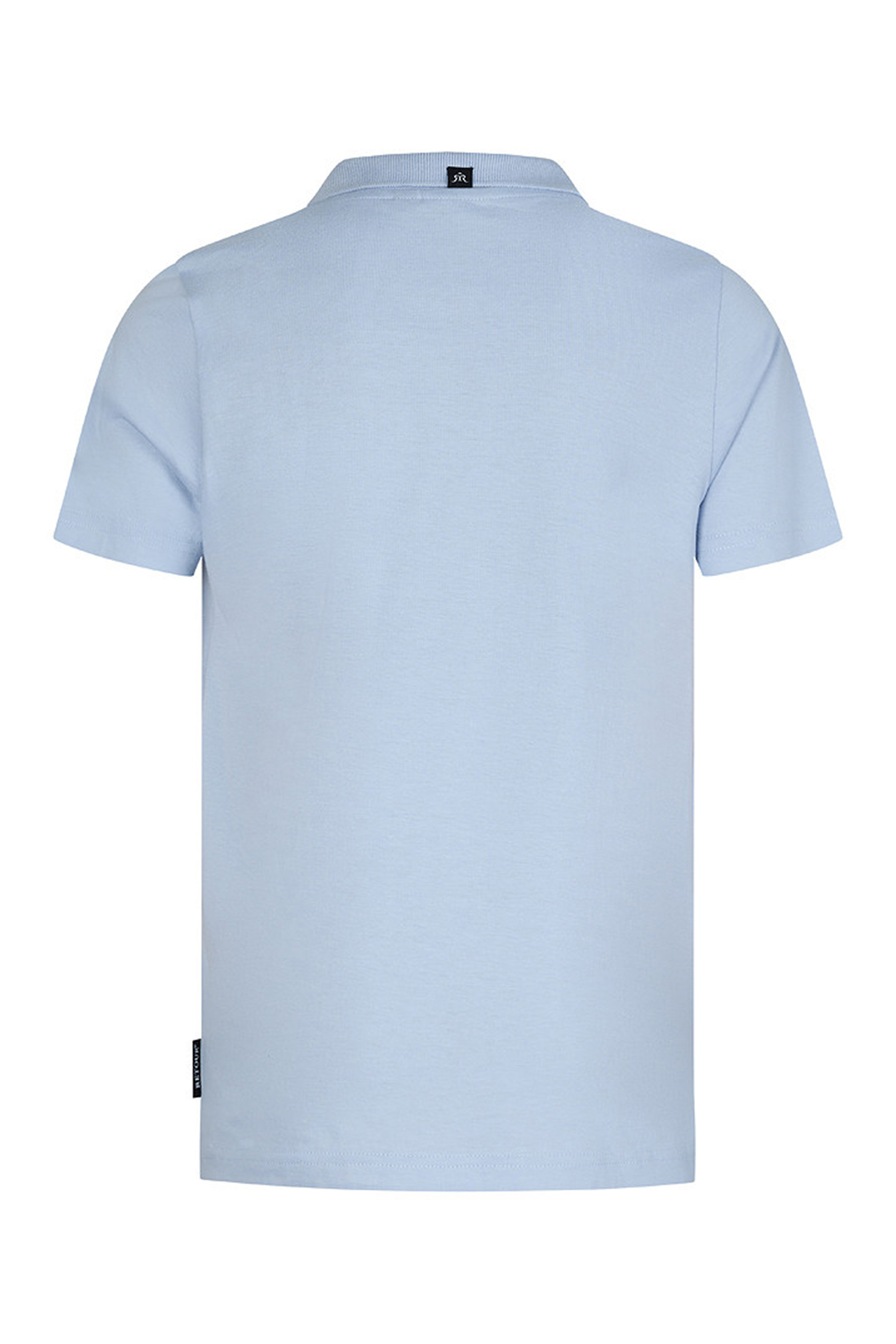 Jongens polo korte mouw blauw