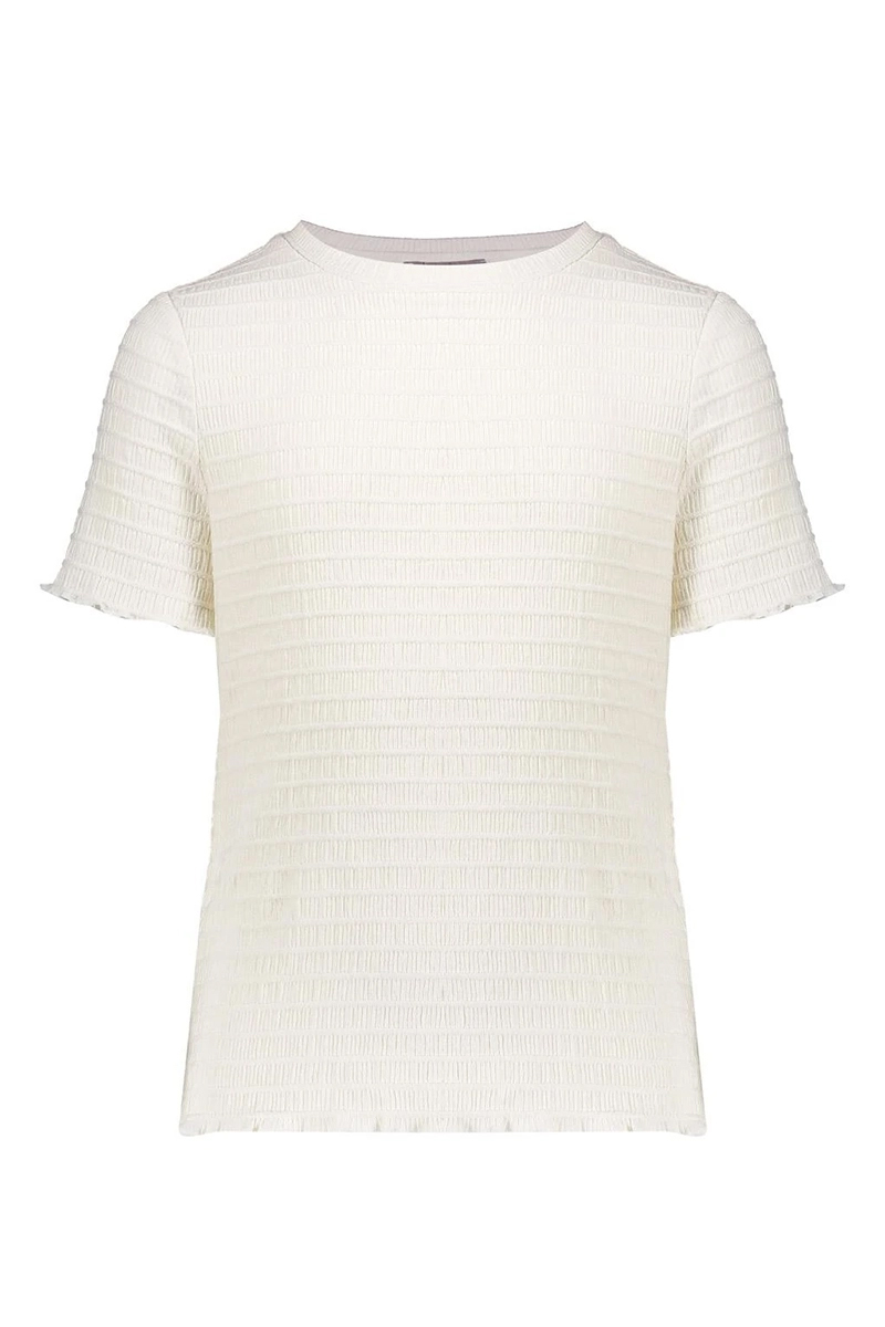 Meisjes t-shirt korte mouw grijs