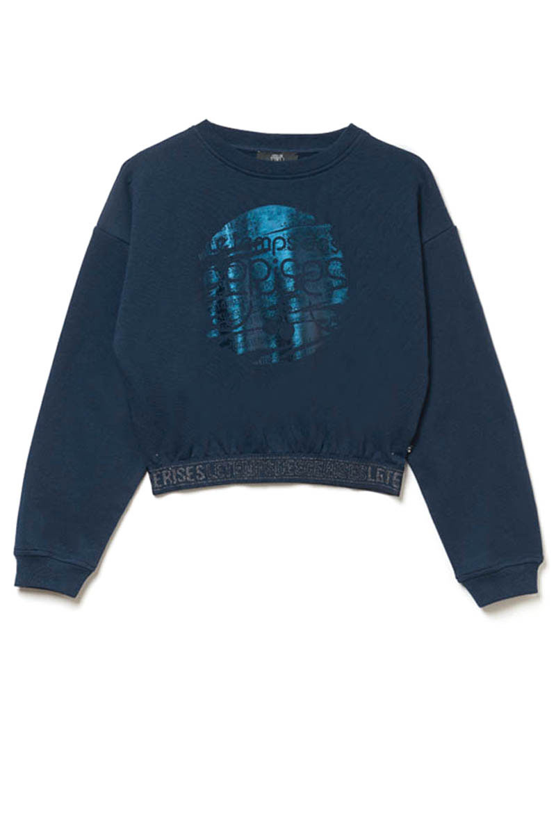 Le Temps des Cerises Sweatshirt Blauw-1 1