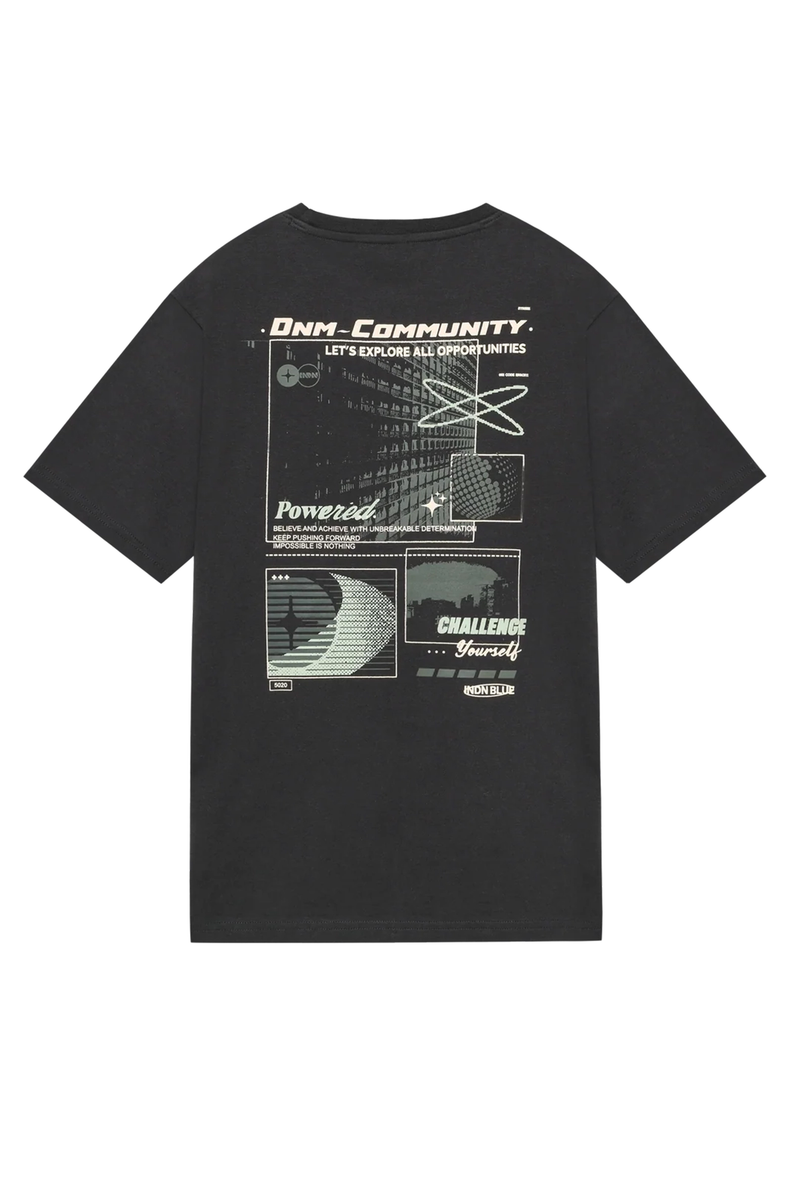 Jongens t-shirt korte mouw grijs