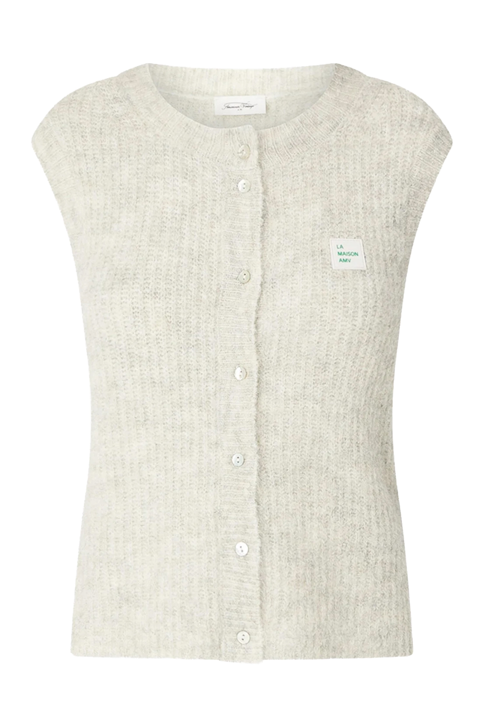 Dames gilet grijs