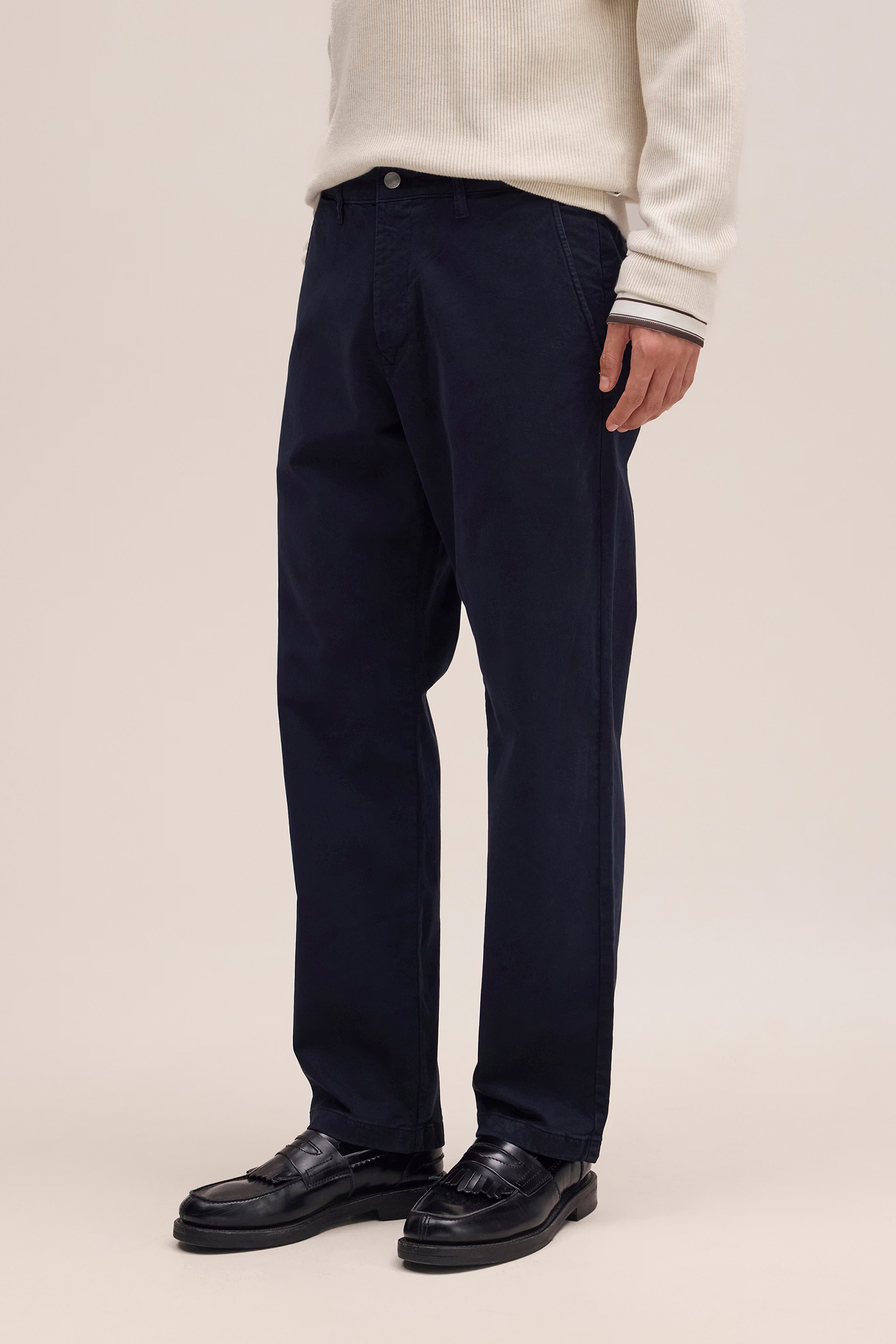 Heren broek blauw
