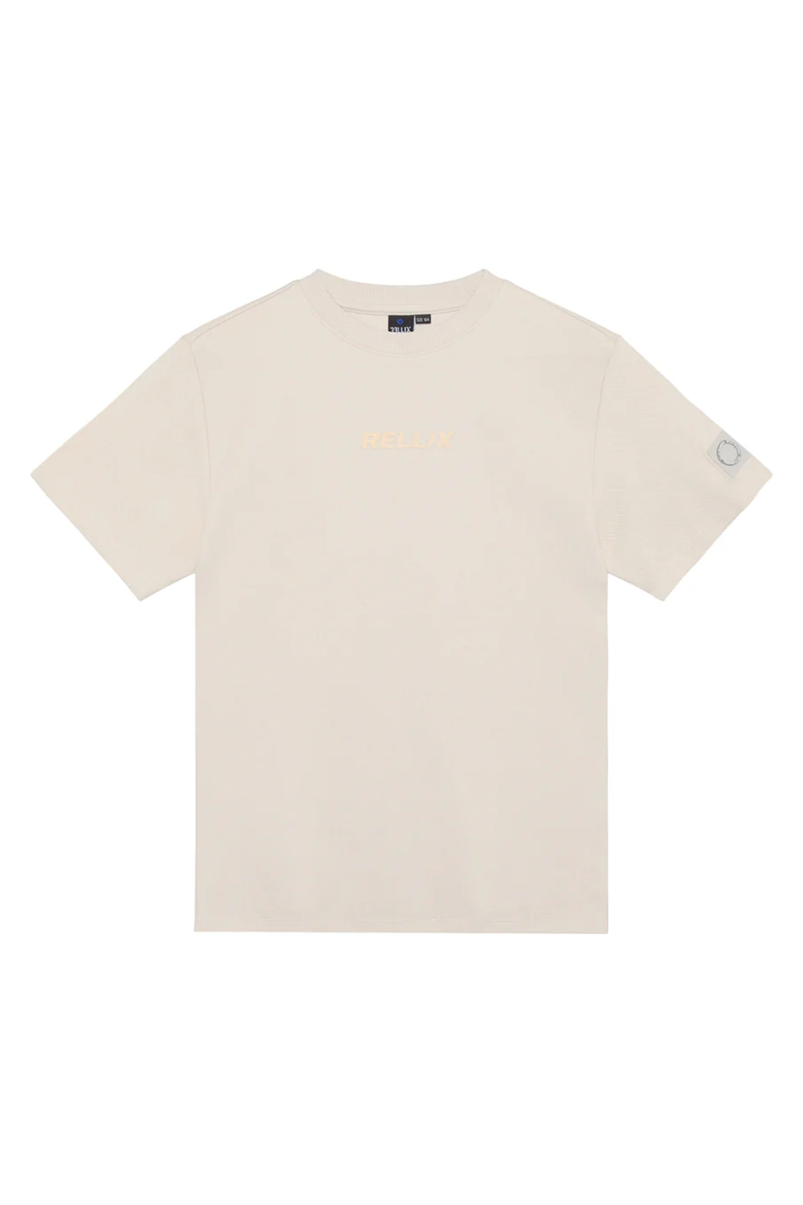 Jongens t-shirt korte mouw ecru