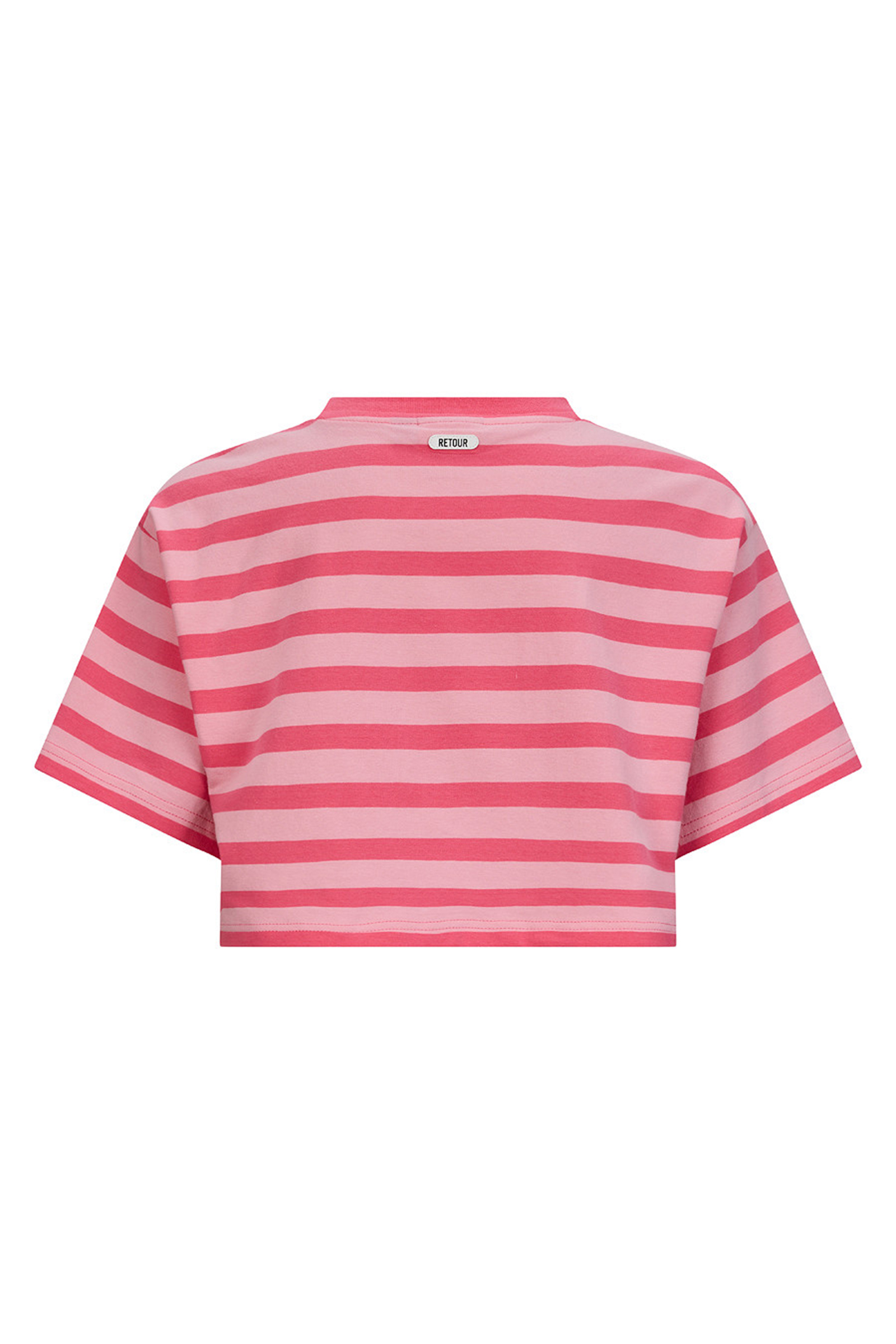 Meisjes t-shirt korte mouw rose
