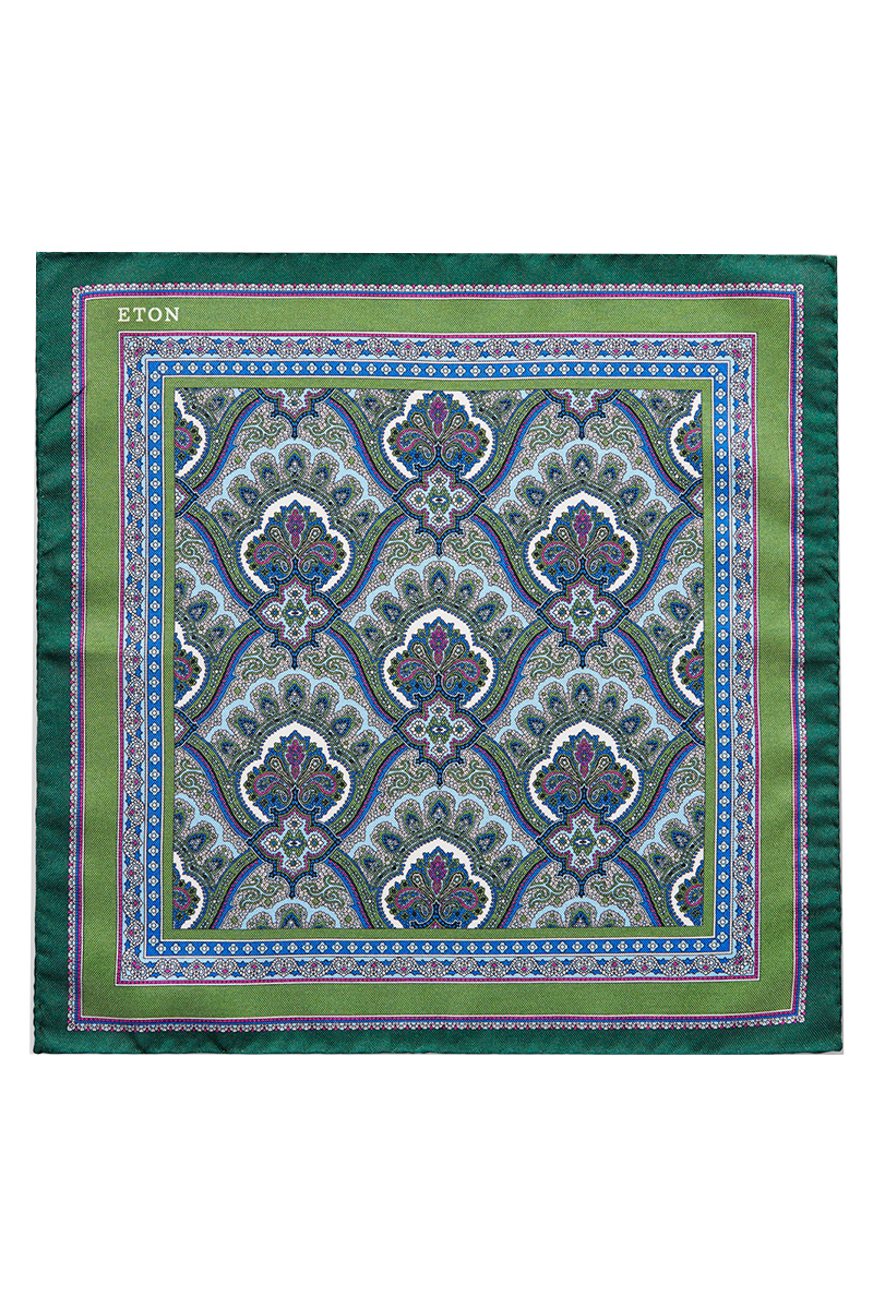 Eton Heren pochet Groen-1 1