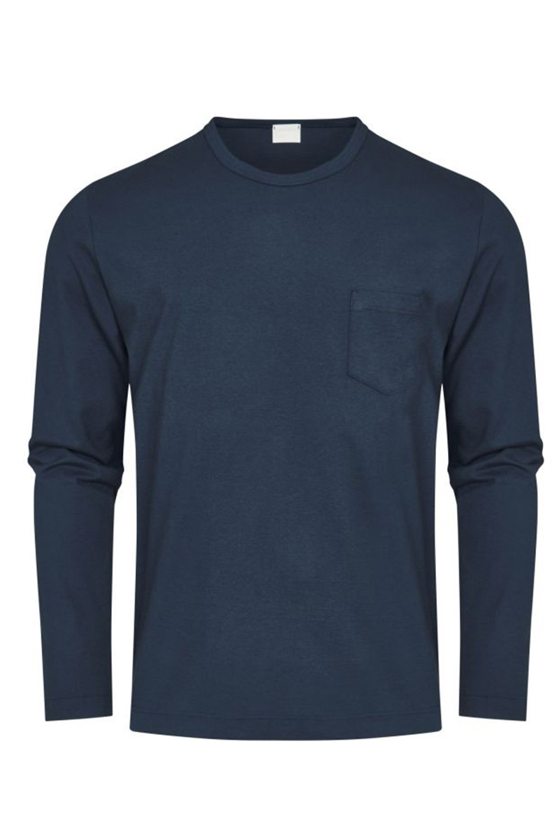 Nachtmode heren pyjama blauw