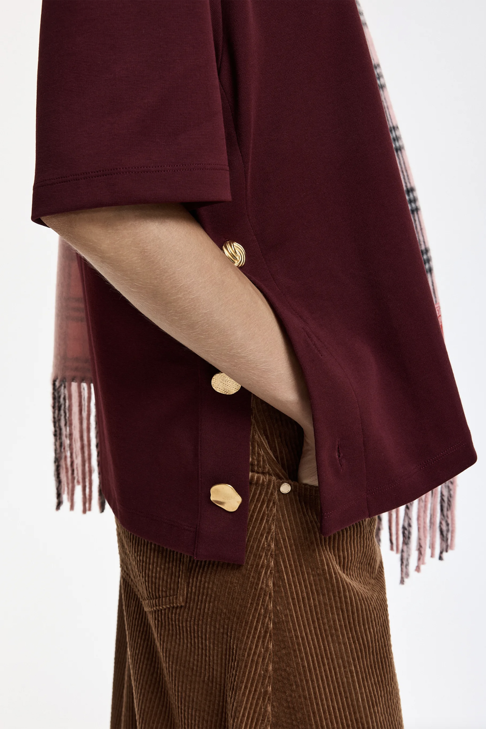 Dames top rood