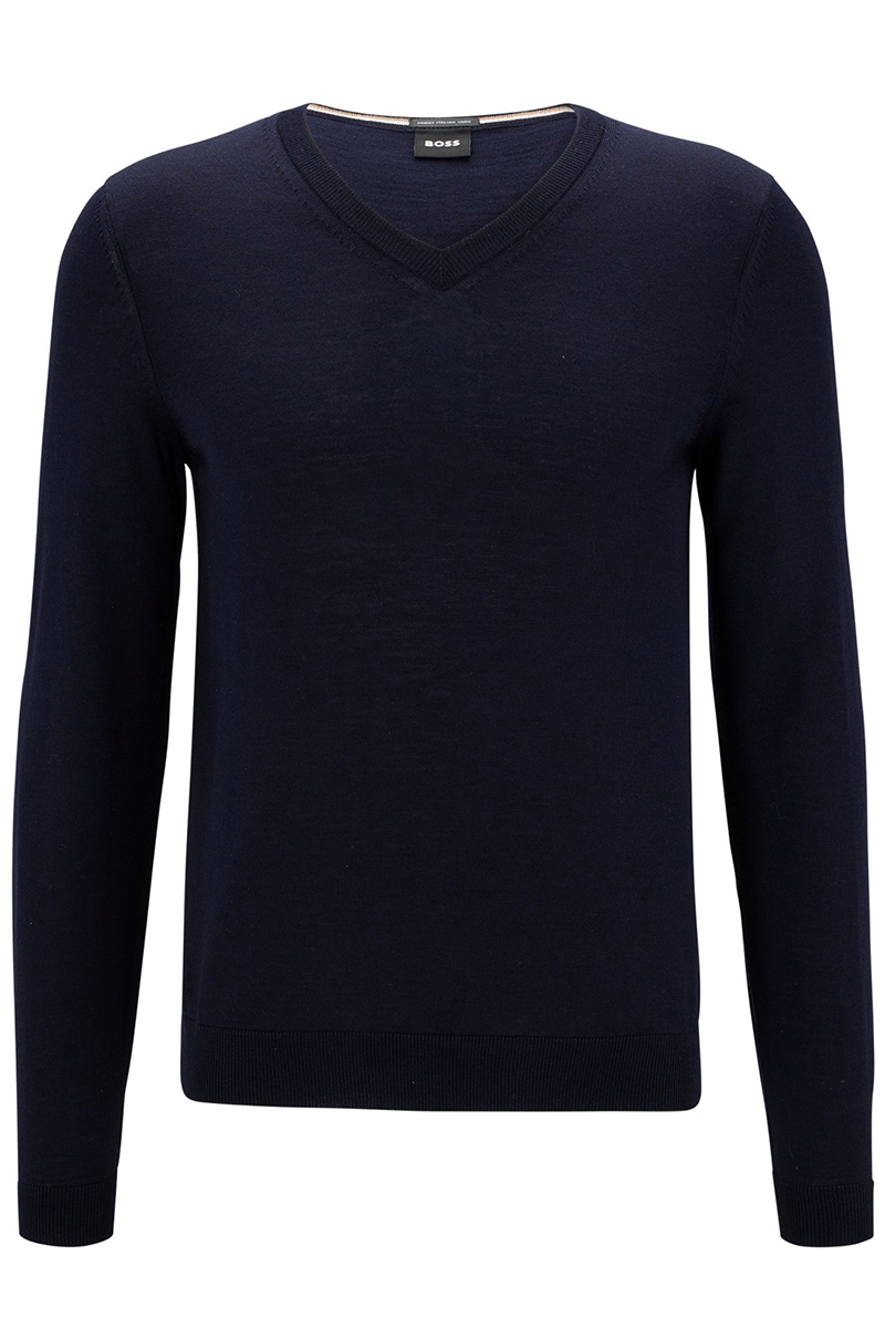 Heren trui blauw