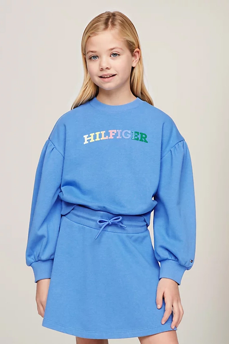 Tommy Hilfiger Monotype sweatshirt Blauw-1 2