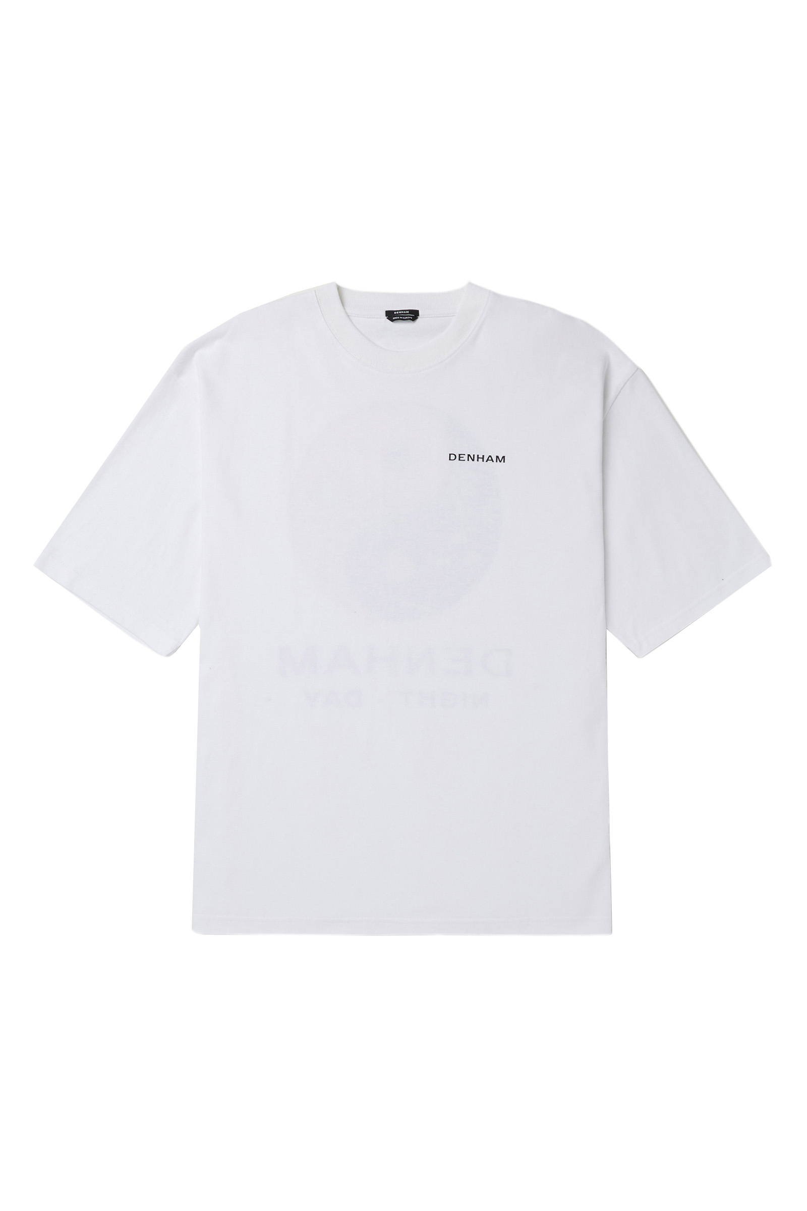 Heren t-shirt kortemouw ecru