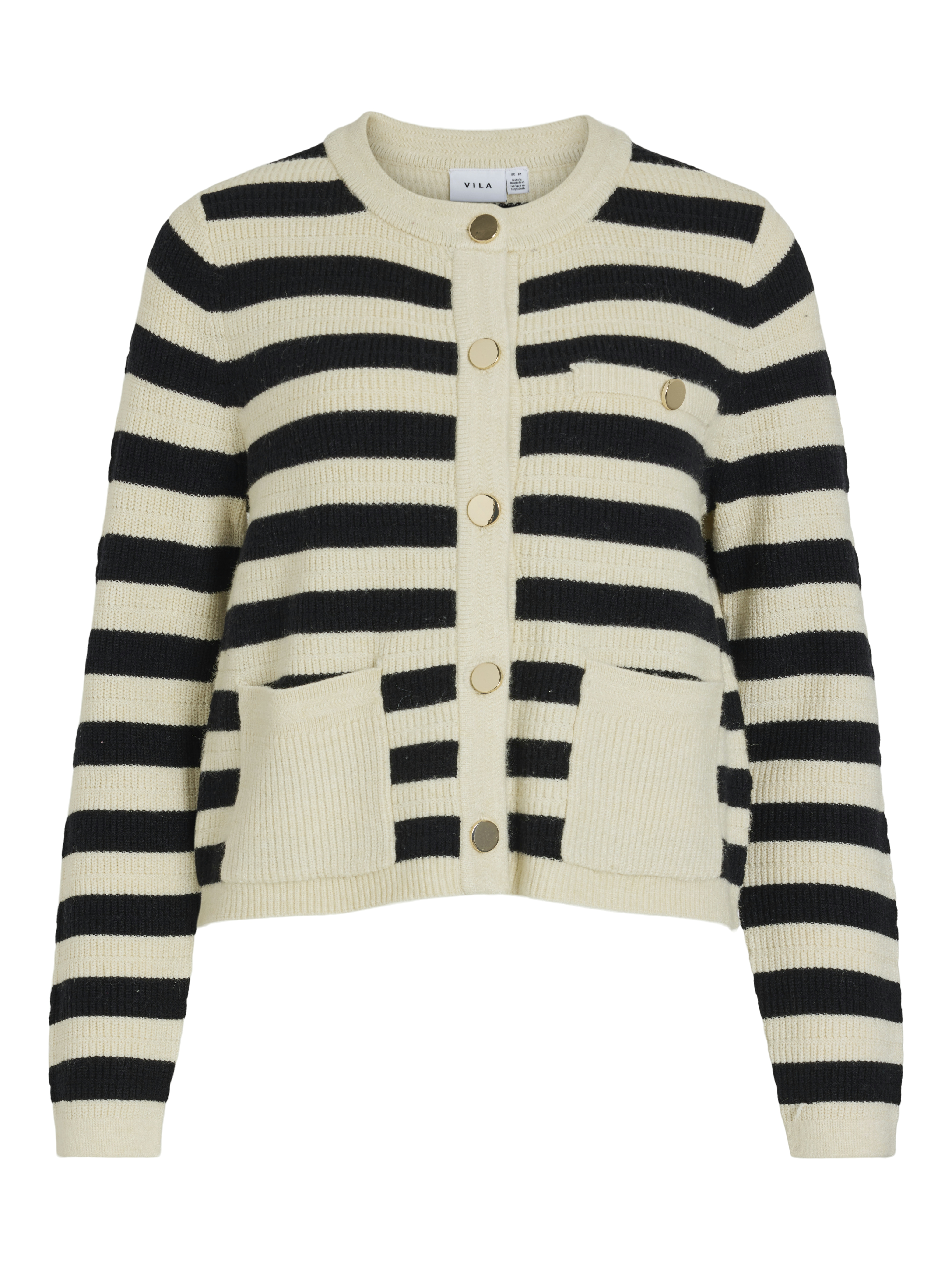 Dames vest bruin