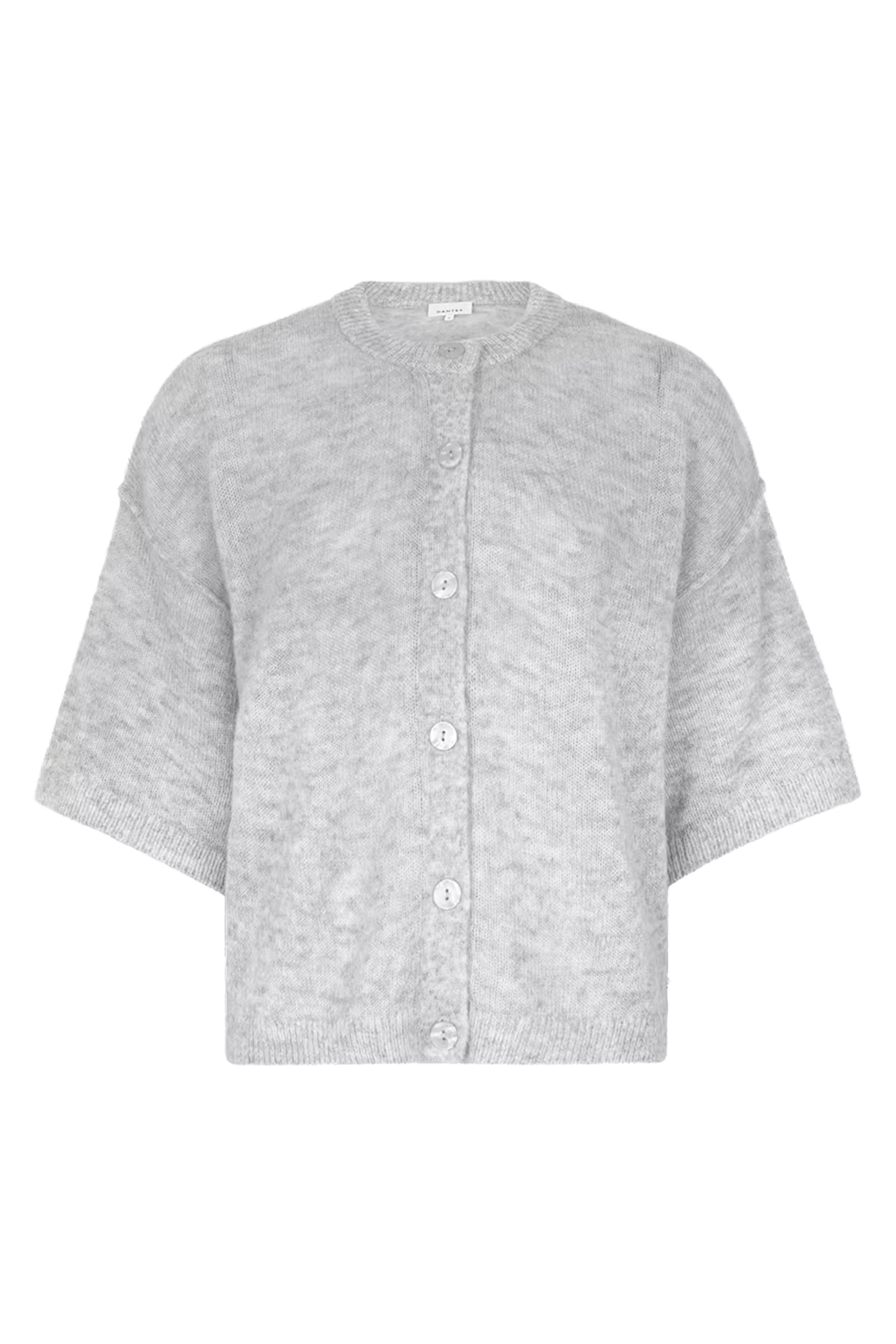 Dames vest grijs