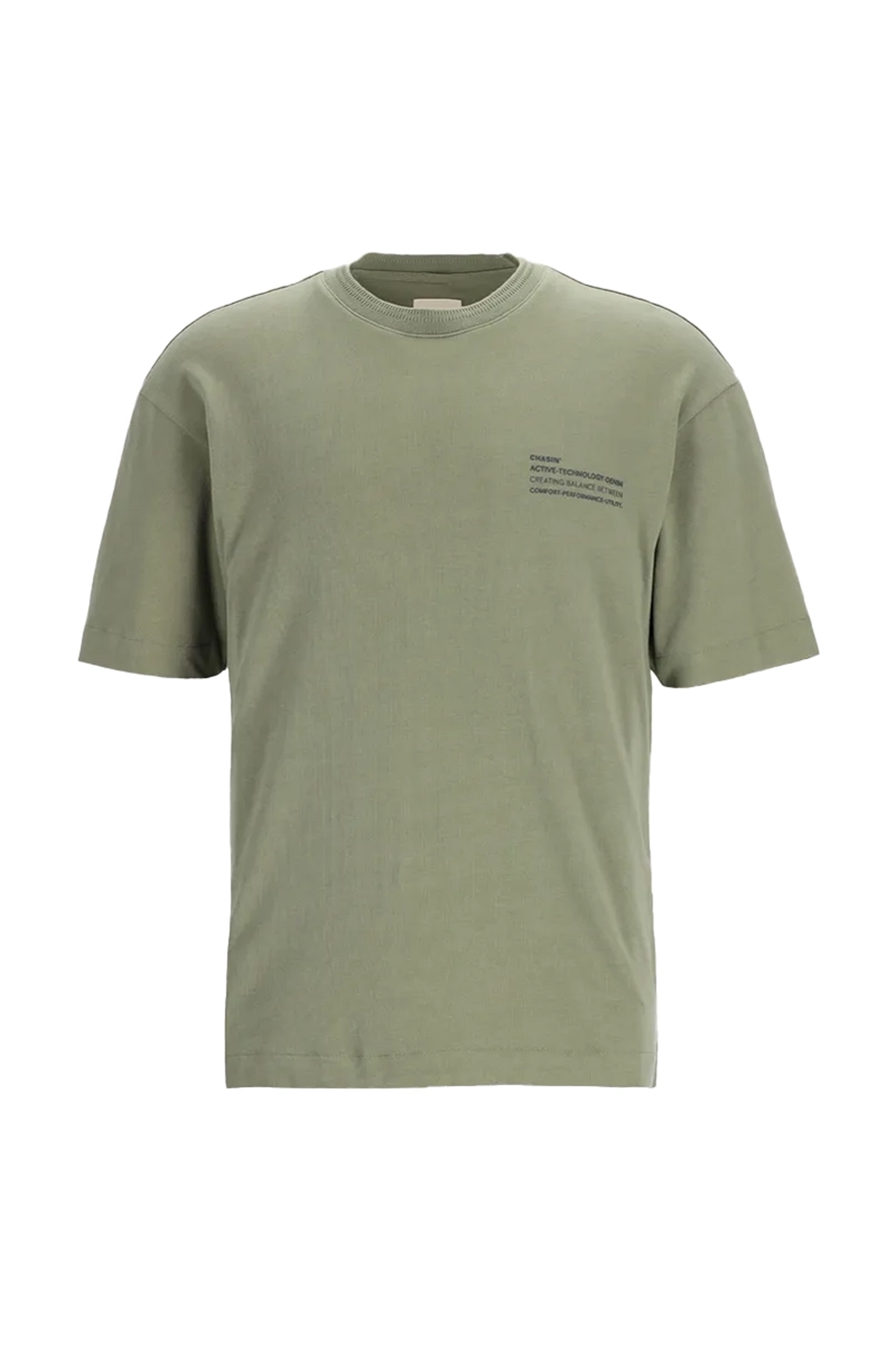 Heren t-shirt kortemouw groen