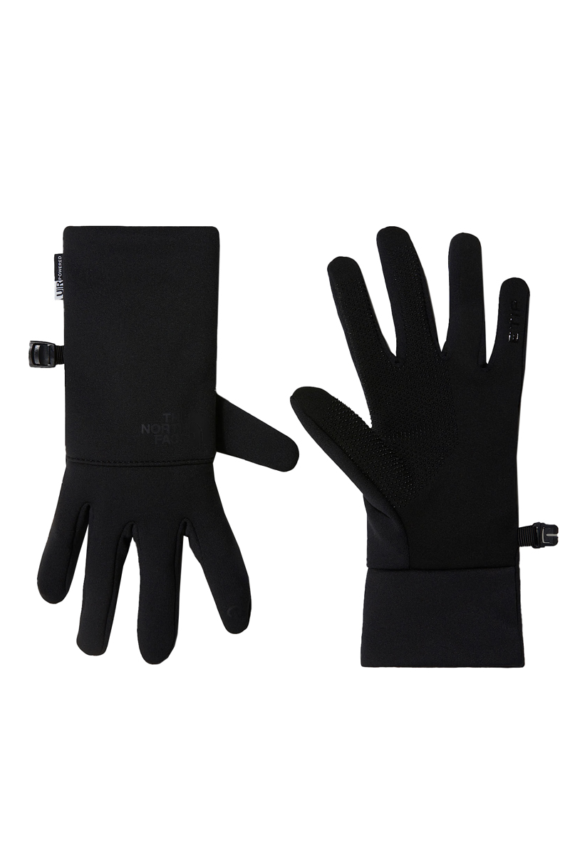 Wintersport flce handschoen zwart