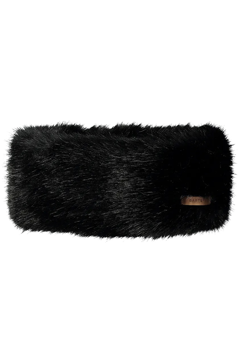 Wintersport haarband senior zwart