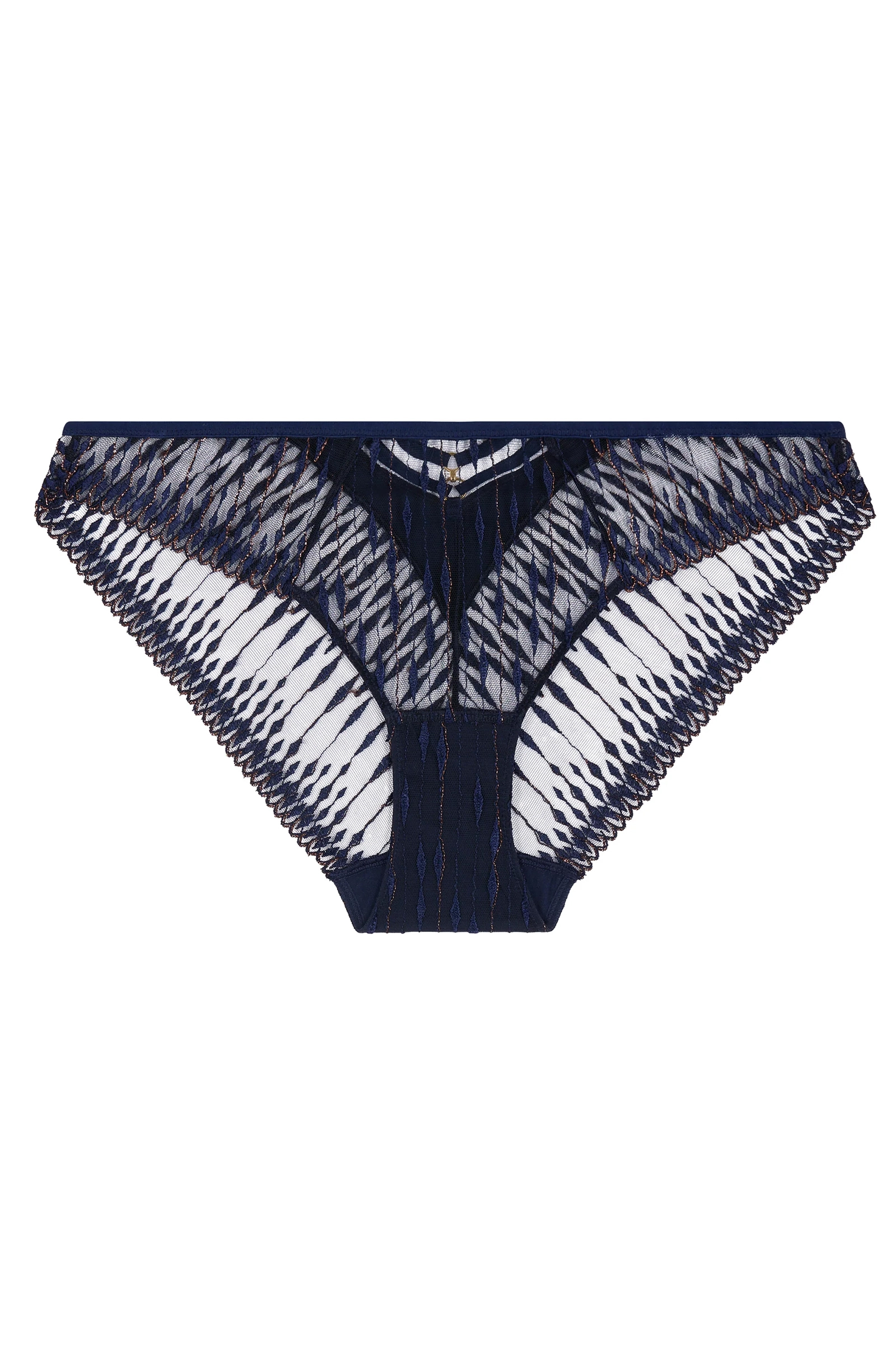Lingerie dames slip blauw
