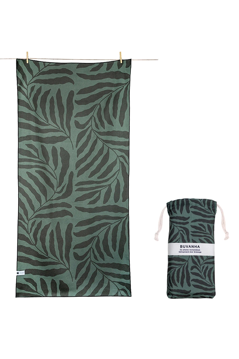 Buvanha MEDIUM TOWEL 160X80 CM Groen-1 2