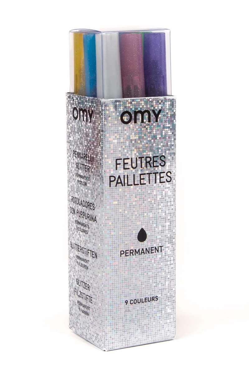 OMY Glitter markers Diversen-1 1