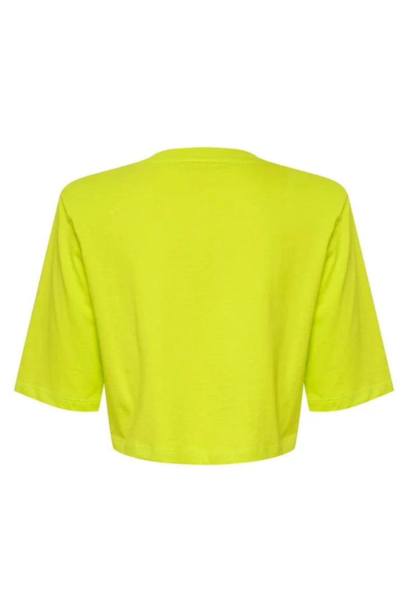Gestuz JoryGZ cropped tee Geel-1 3