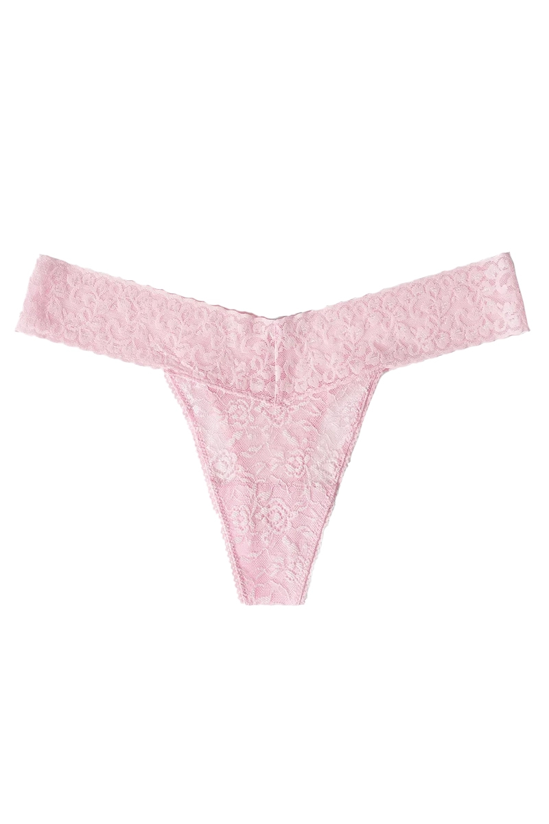 Lingerie dames string rose