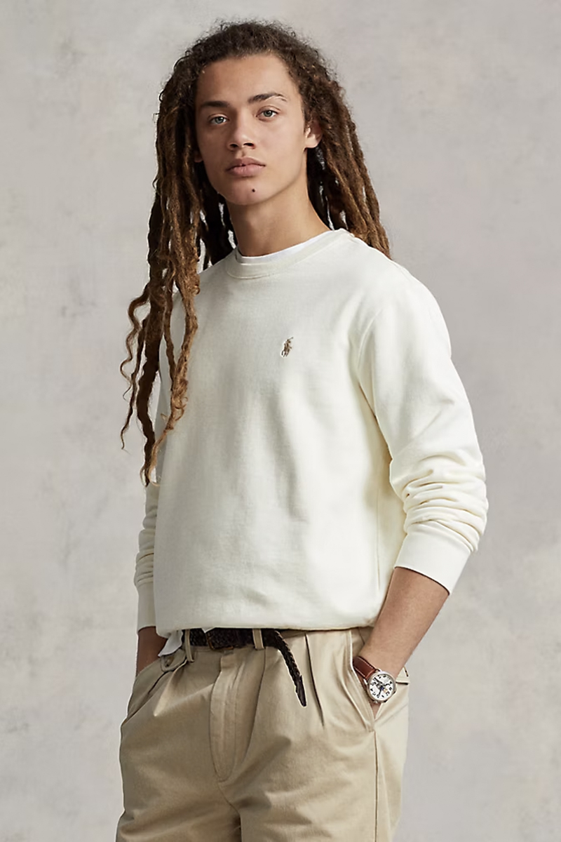 Heren sweater wit