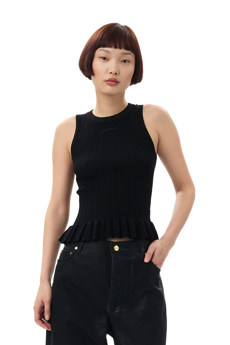 Dames top zwart