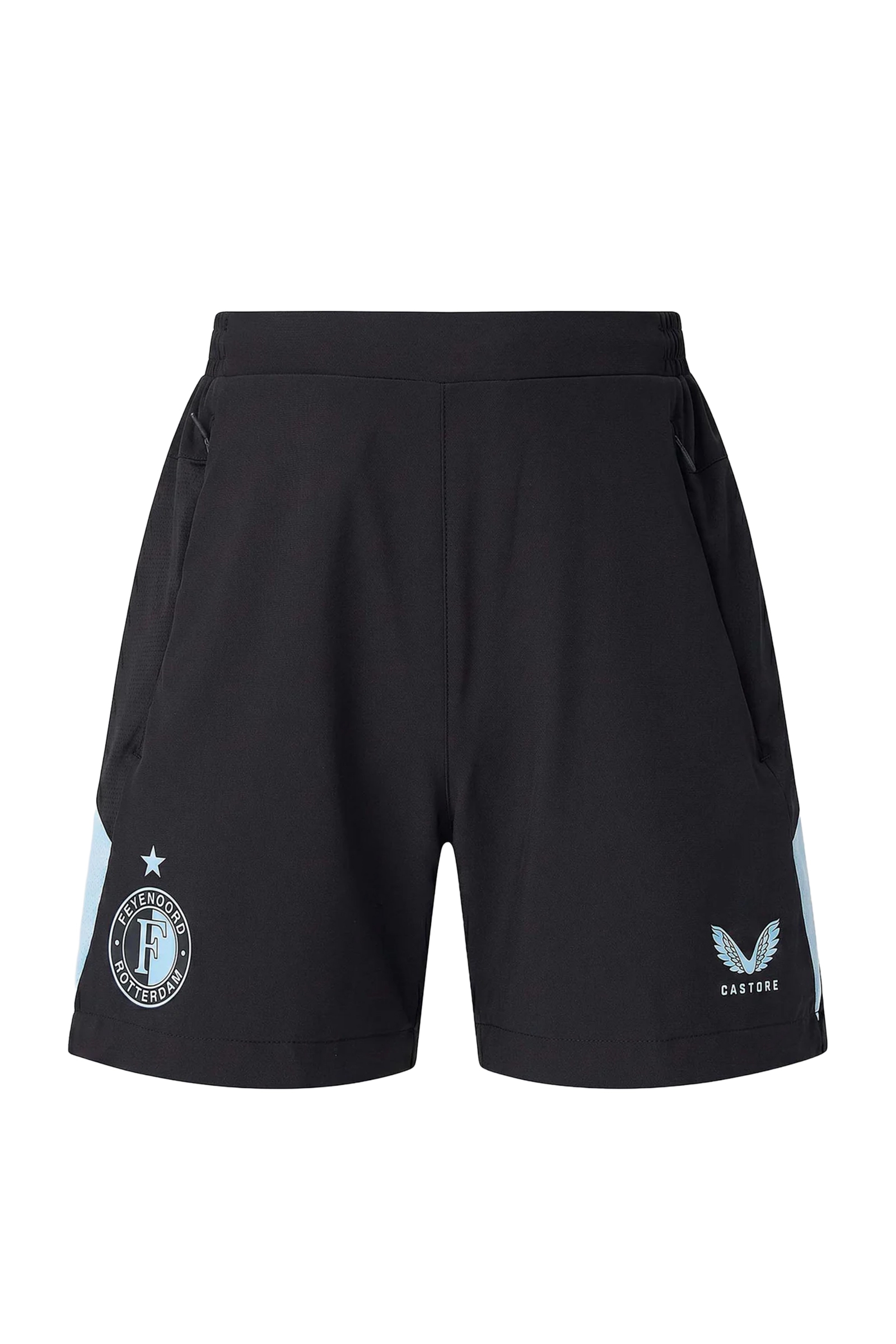 Voetbal jongens short zwart