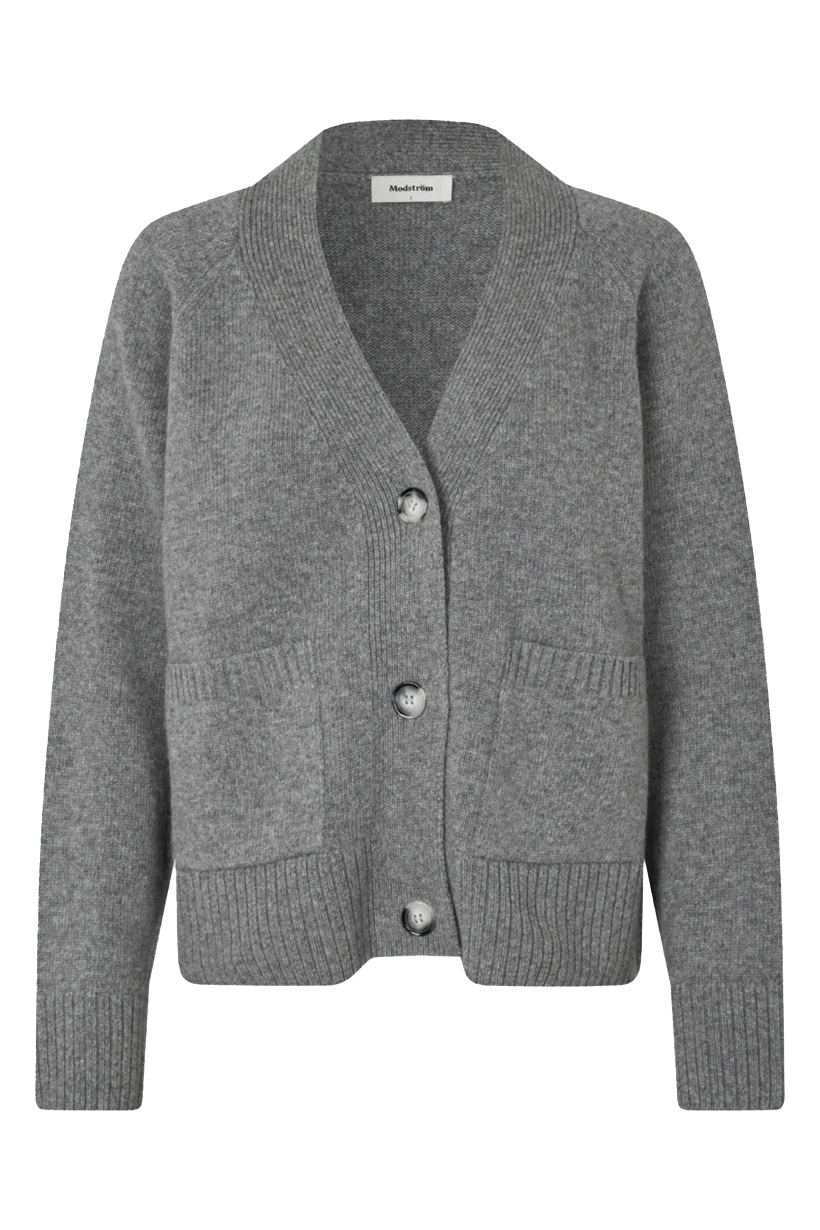 Dames vest grijs