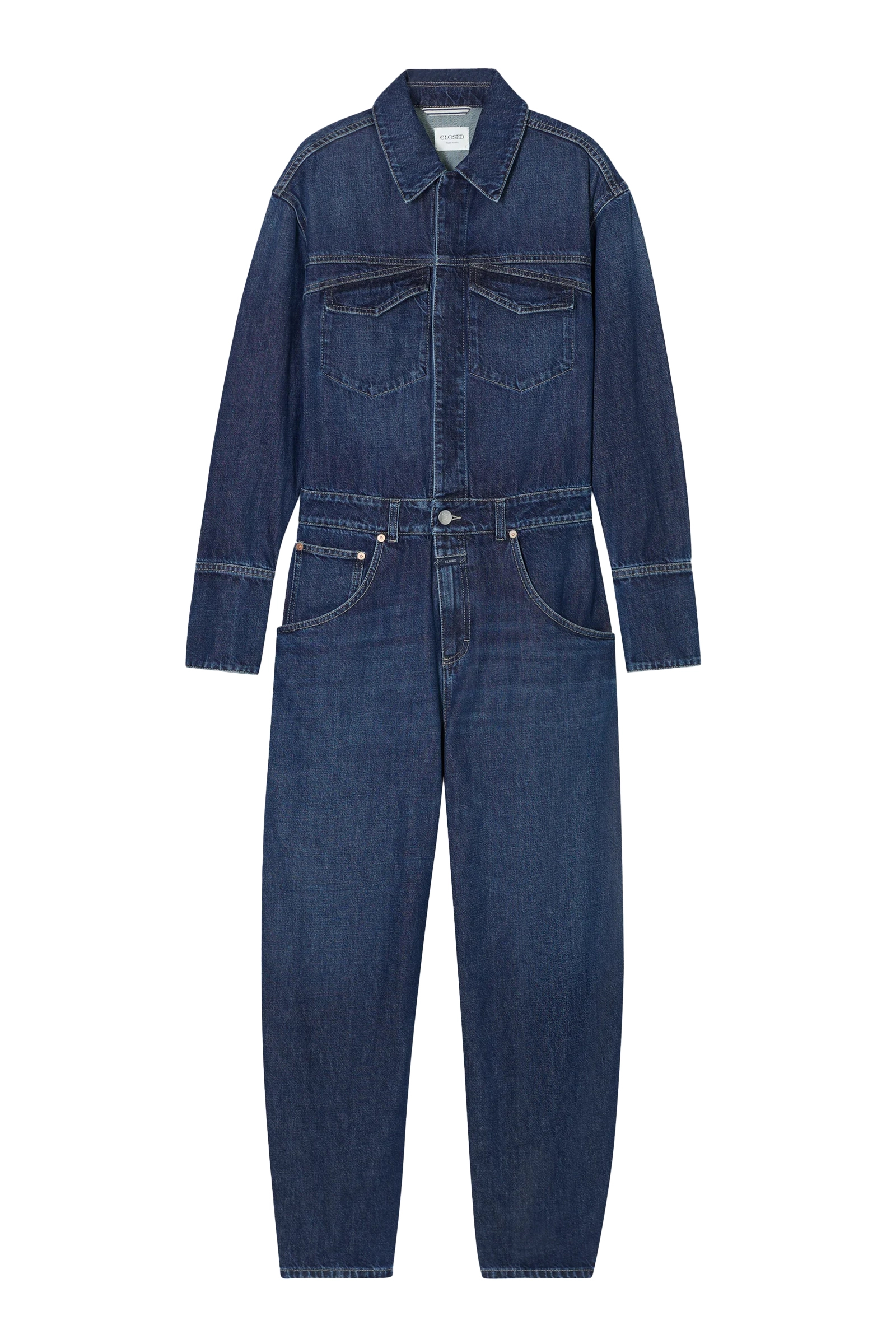 Dames broek blauw