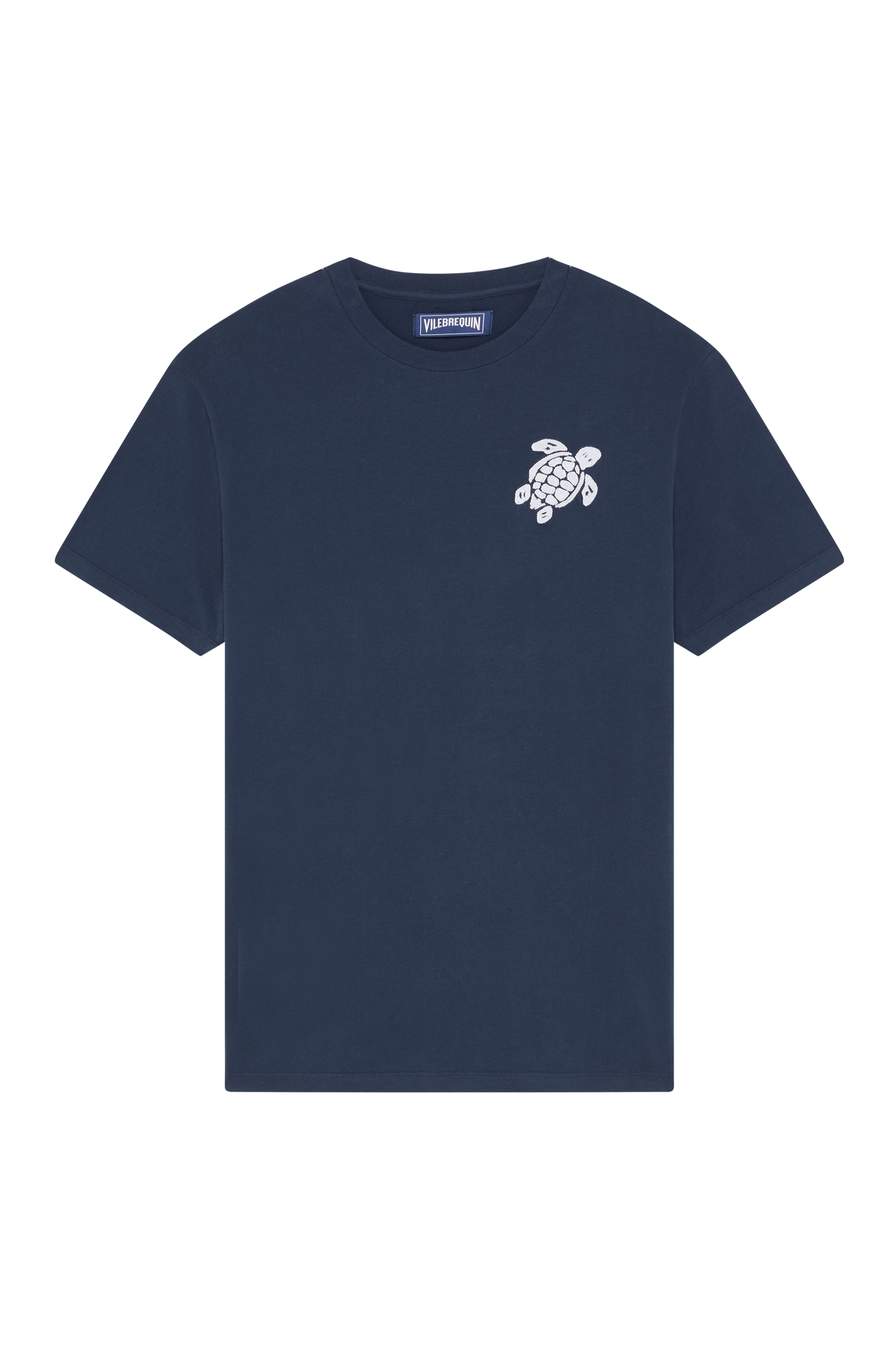Heren t-shirt kortemouw blauw