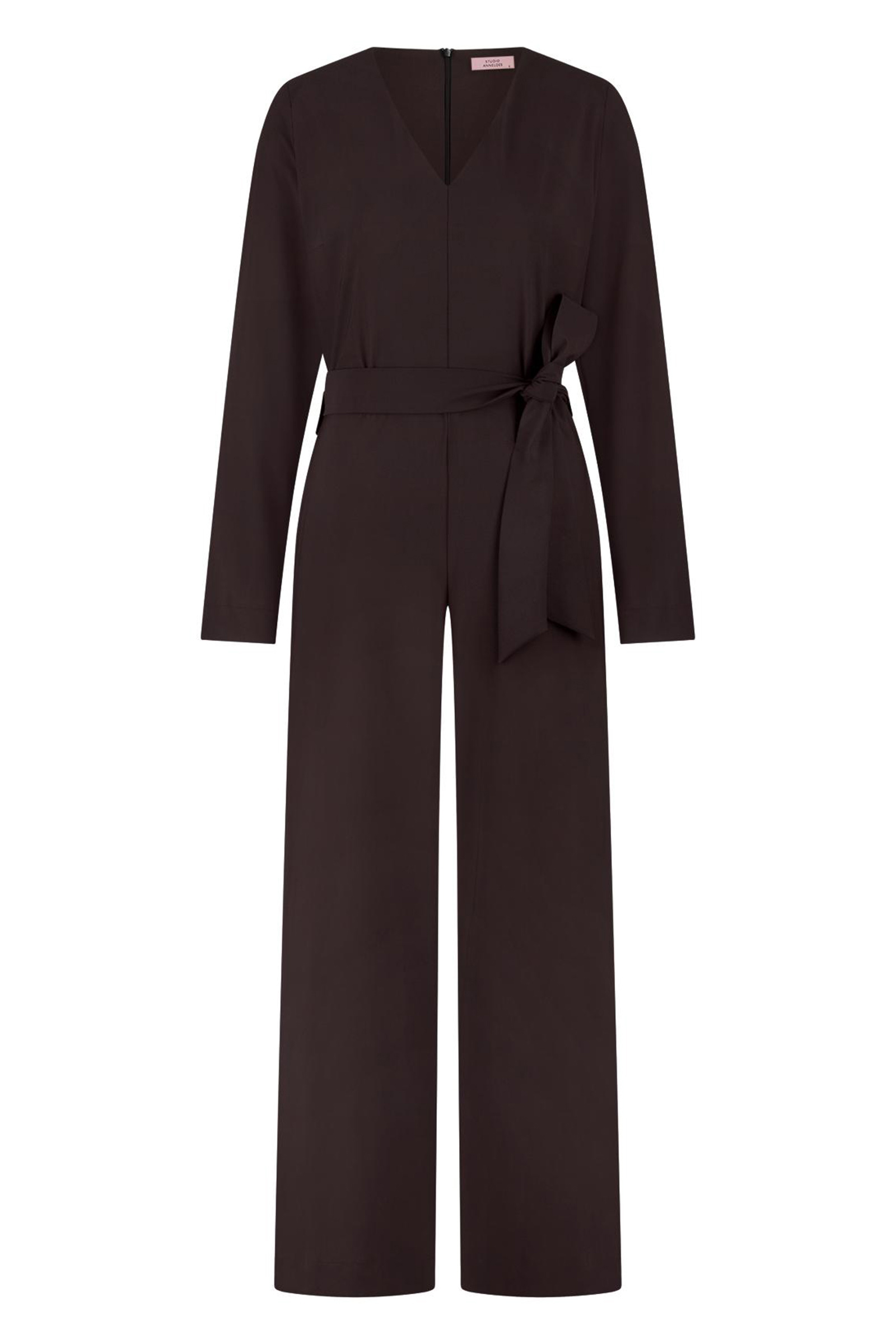 Dames jumpsuit/tuinbroek bruin