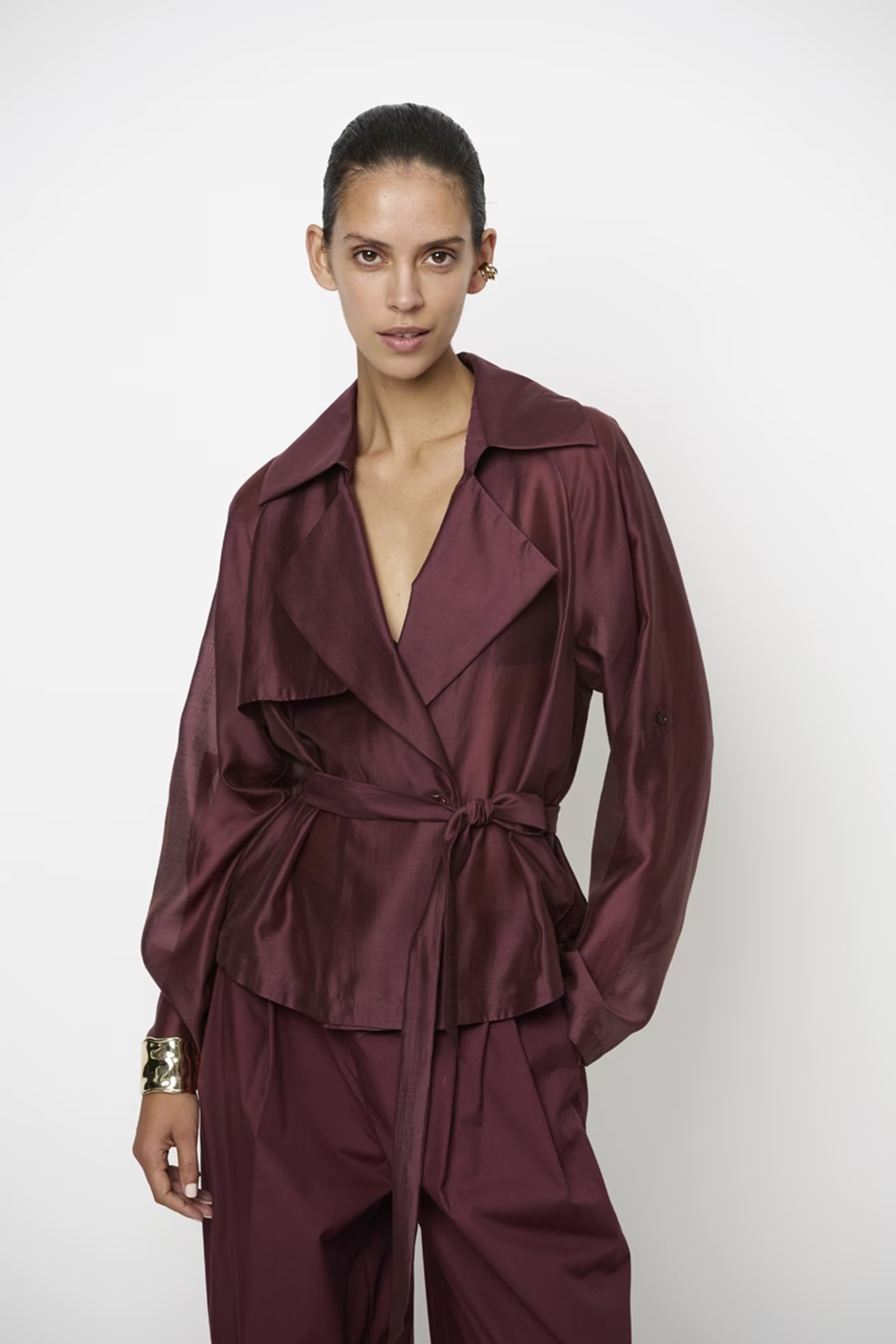 Dames blazer rood