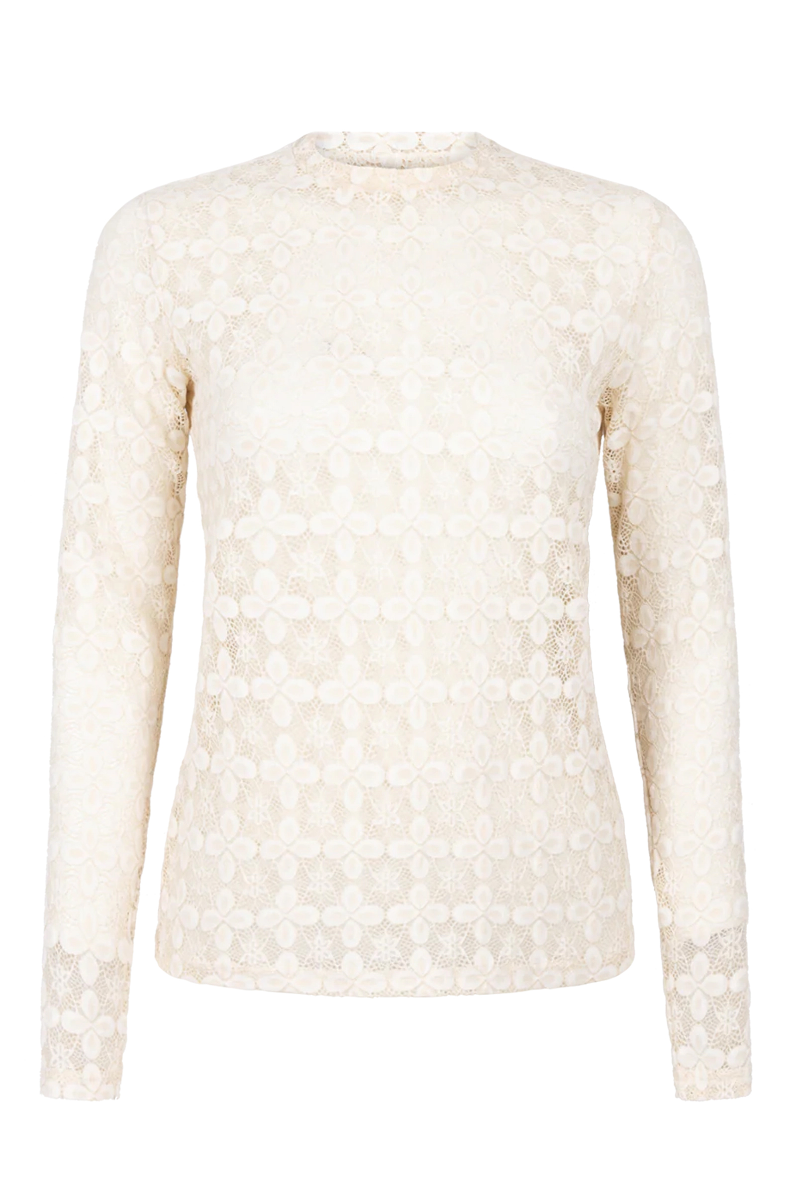 Dames top ecru